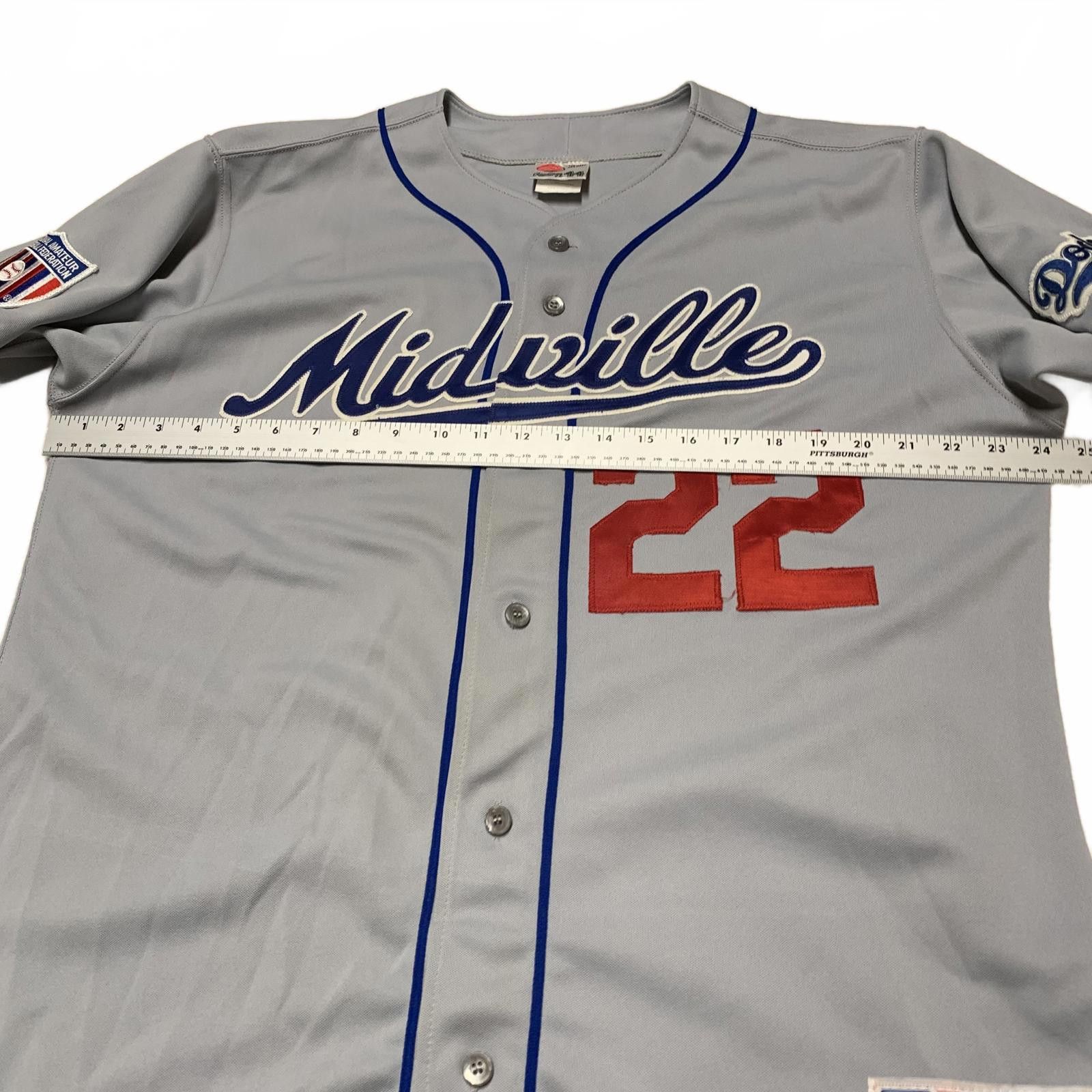 Other VTG Rawlings Midville #22 Dodgers Jersey Sz 44 Gray Size US M / EU 48-50 / 2 - 8 Thumbnail