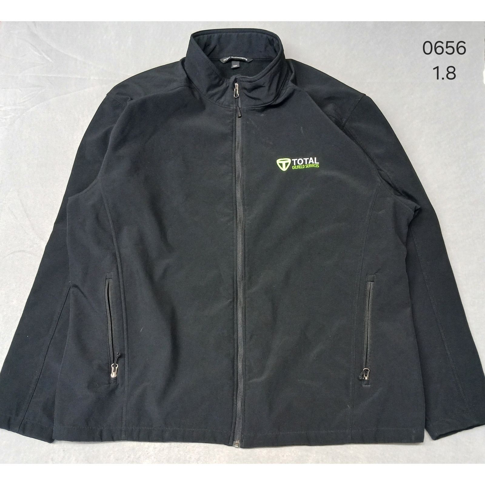 Port Authority Port Authority (3XL) Black Poly Shell Fleece Zip Down Jacket Size US XXL / EU 58 / 5 - 1 Thumbnail