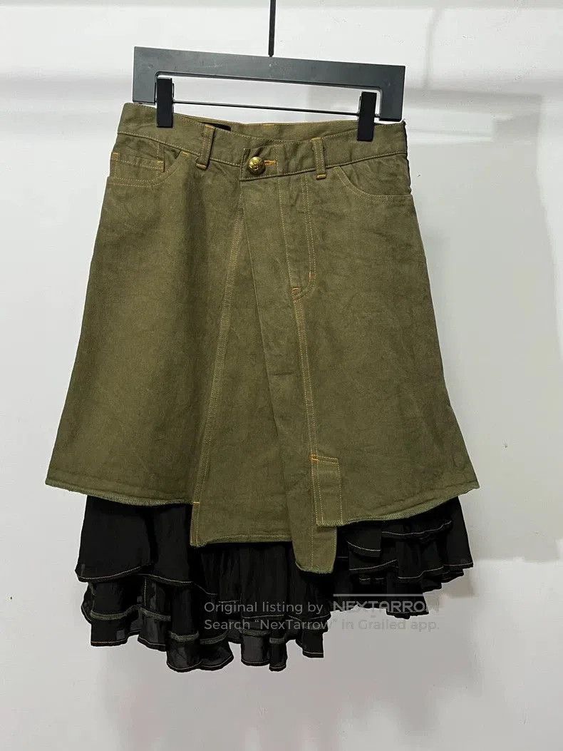 Comme des Garcons Comme des Garcons Deconstructed Denim Skirt - dmc. Size US 30 / EU 46 - 3 Thumbnail