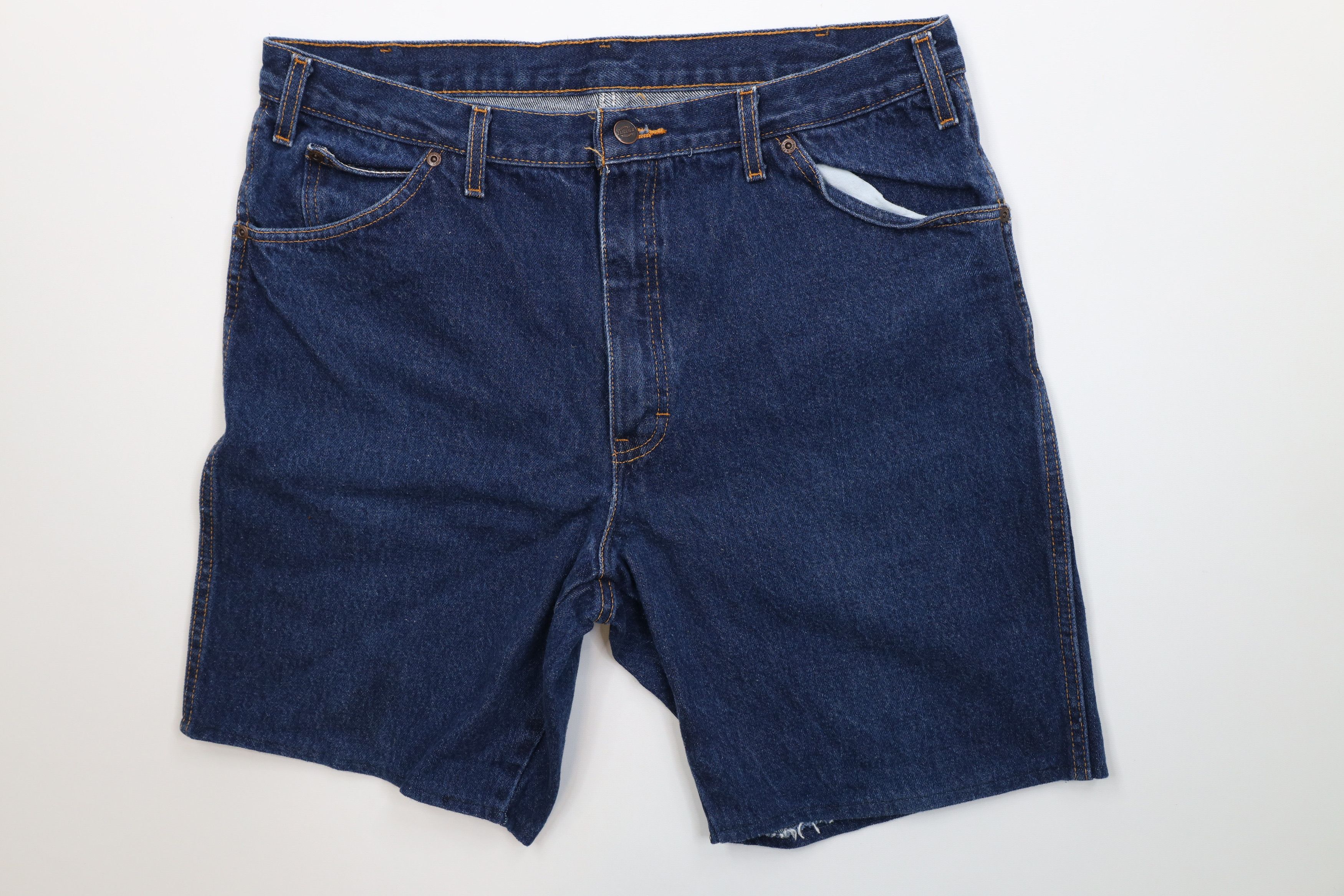 Dickies Vintage Y2K Dickies Denim Jeans Shorts Jorts Blue Cotton Size US 36 / EU 52 - 1 Thumbnail