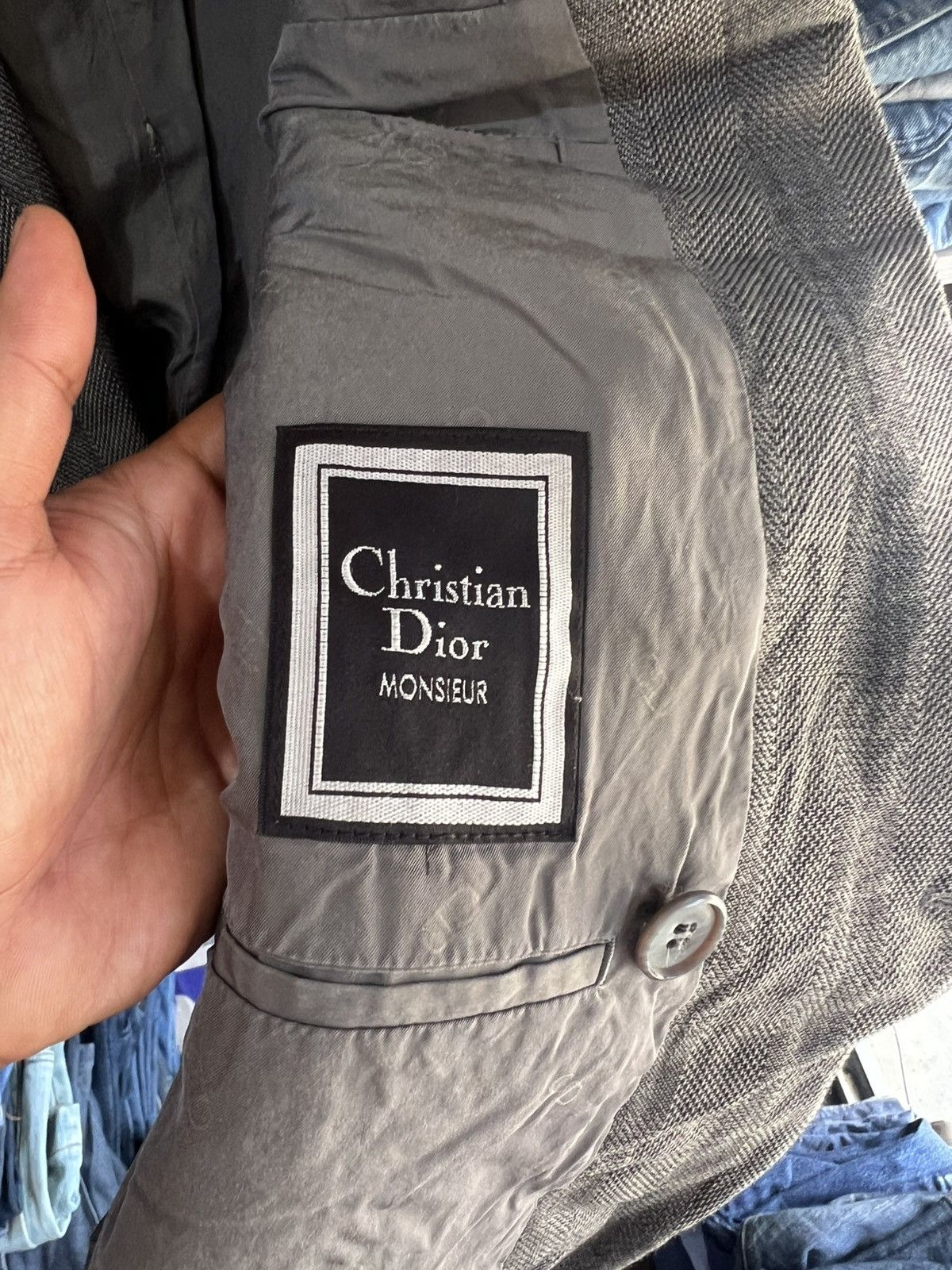 Christian Dior Monsieur 🔥Vintage Christian Dior Monsieur Blazer Size 42S - 12 Thumbnail