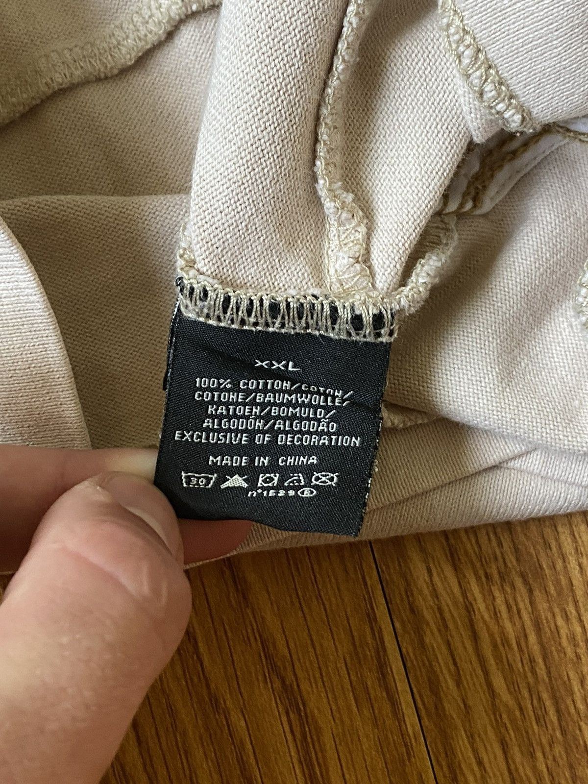 Polo Ralph Lauren Vintage Polo Jeans Co Ralph Lauren Rugby Beige Mens 2XL Size US XXL / EU 58 / 5 - 13 Thumbnail