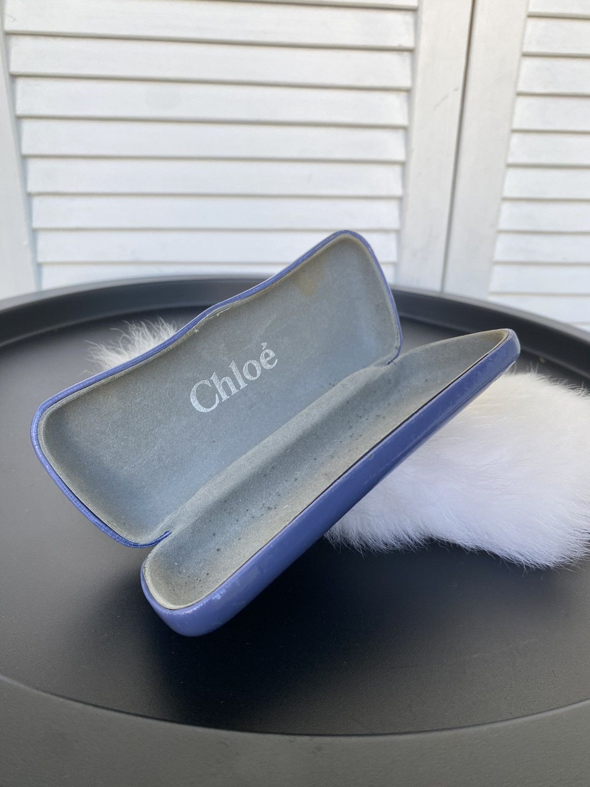 Chloe × Vintage Vintage Chloe Case From Sunglasses Blue Y2K Size ONE SIZE - 10 Thumbnail
