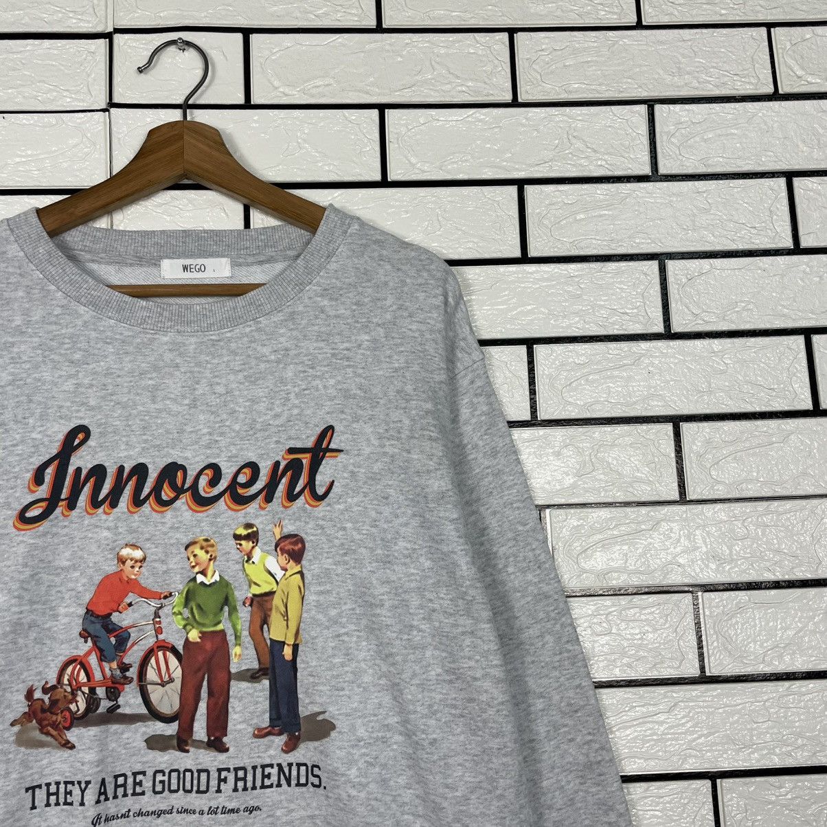 Japanese Brand Japanese Brand Wego Innocent Sweatshirt Size US M / EU 48-50 / 2 - 5 Thumbnail