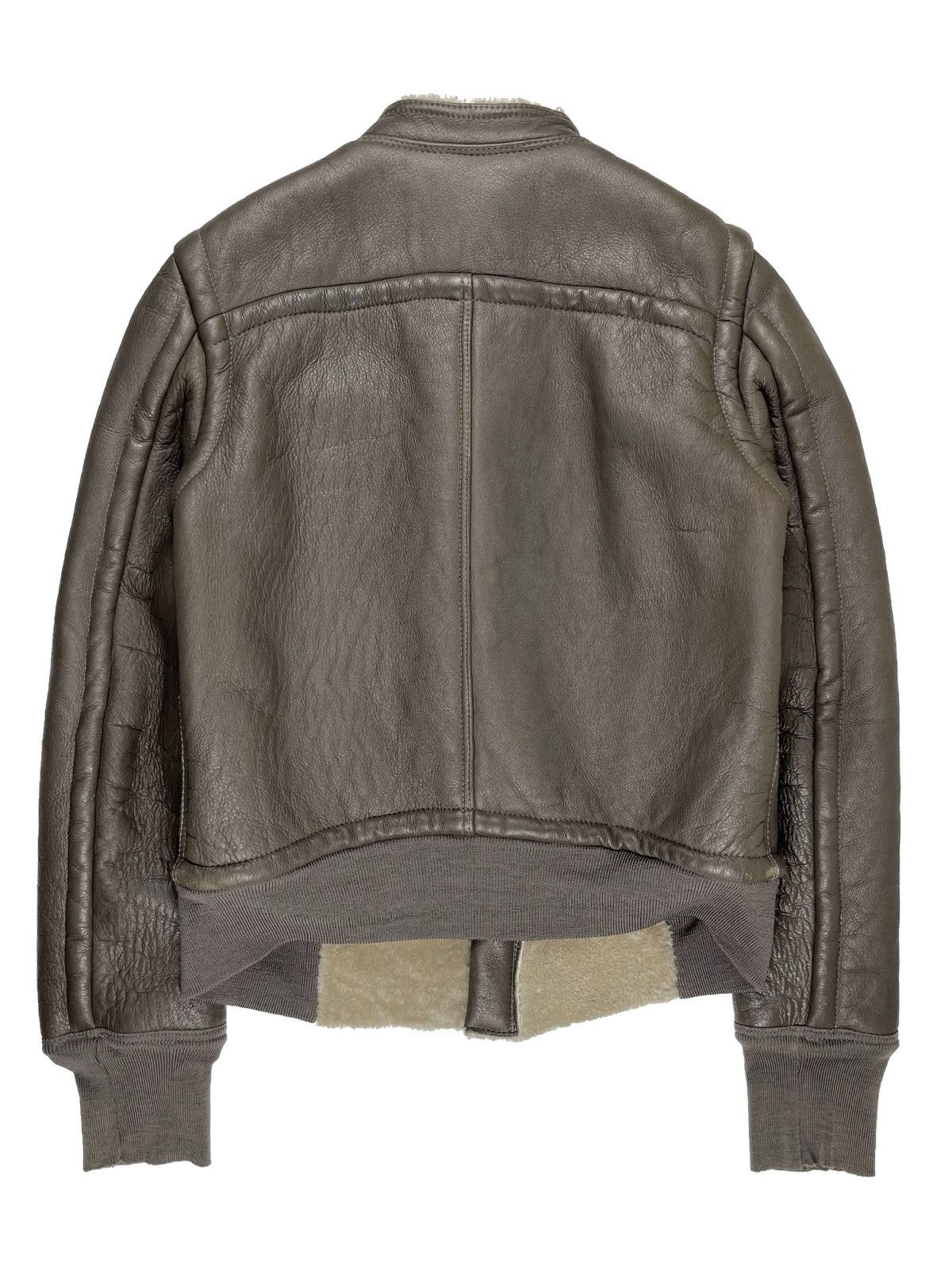 Rick Owens FW06 Rick Owens Dustulator Shearling Leather Jacket Size US S / EU 44-46 / 1 - 3 Thumbnail