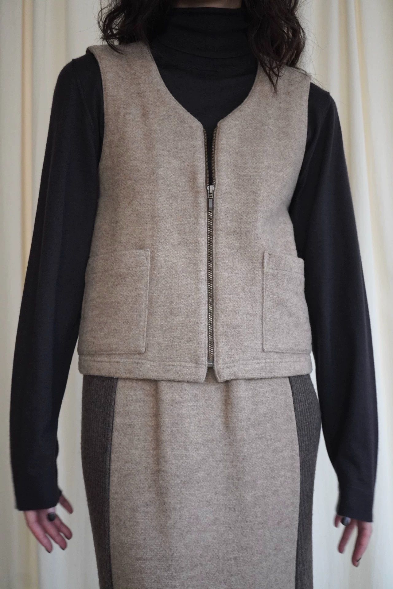 Issey Miyake Issey Miyake 1996 Plantation Colorblock Knit Vest Set M Size M / US 6-8 / IT 42-44 - 3 Thumbnail