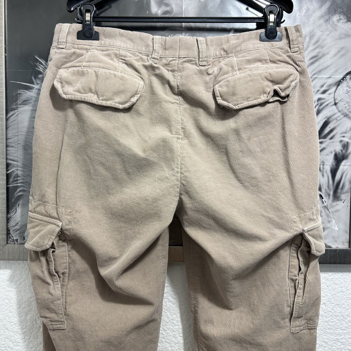 Brunello Cucinelli × Designer BRUNELLO CUCCINELLI CORDUROY CARGO PANTS Size US 34 / EU 50 - 4 Thumbnail