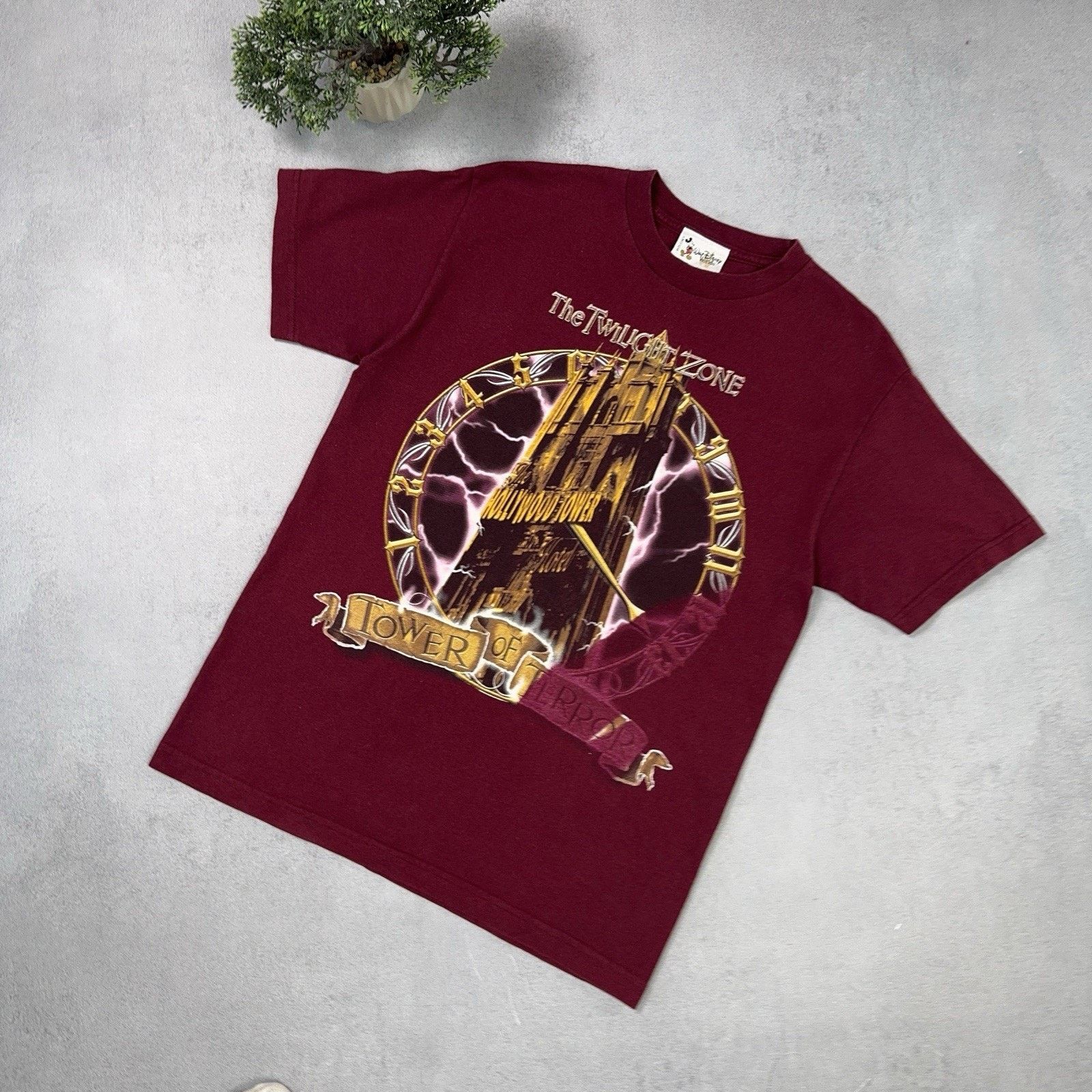 Disney Vintage Disney Tower Of Terror Twilight Zone Shirt Size M Size US M / EU 48-50 / 2 - 1 Thumbnail