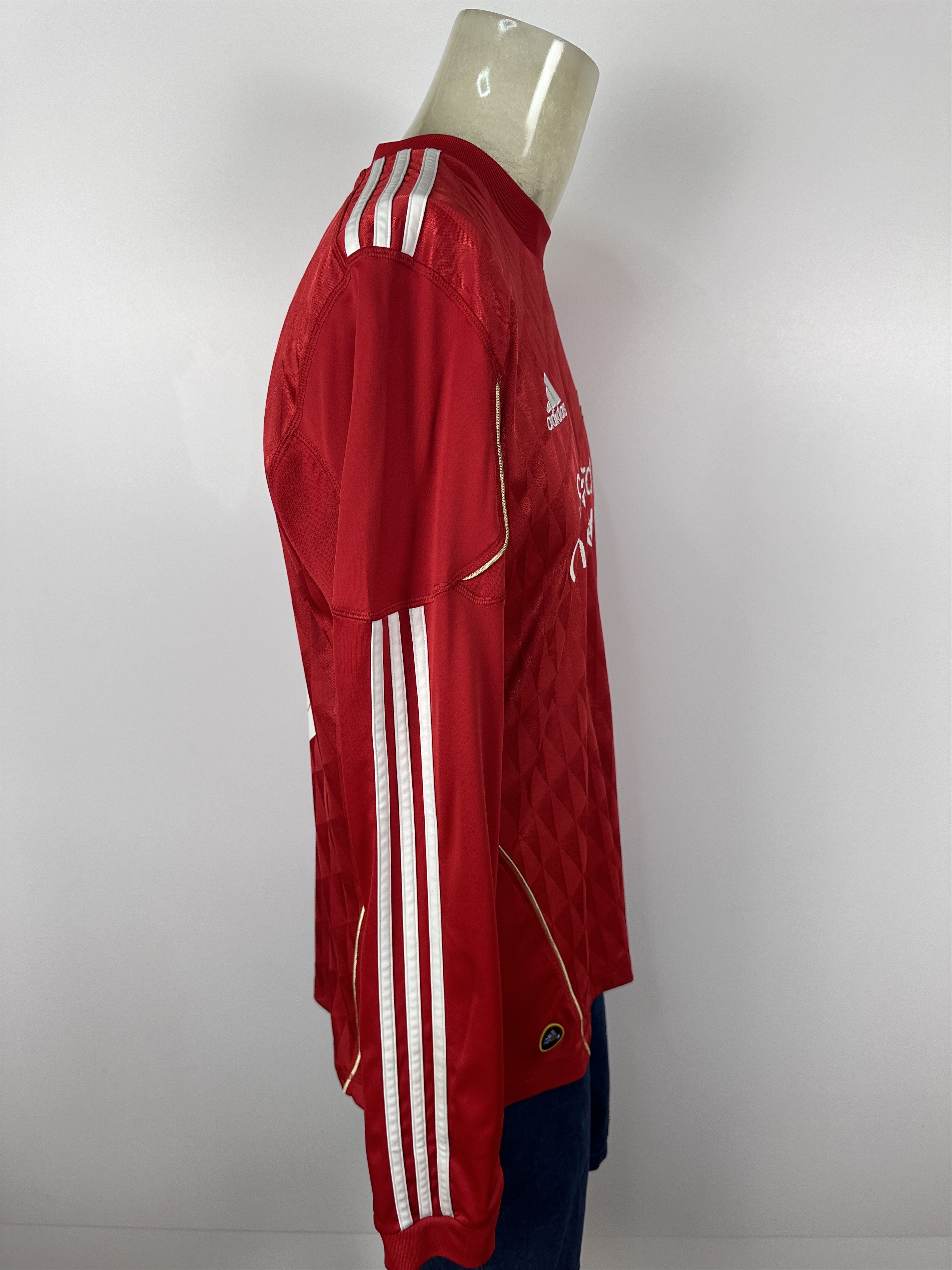 Adidas LIVERPOOL 2010 SHIRT JERSEY LONG SLEEVE ADIDAS #39 BELLAMY Size US L / EU 52-54 / 3 - 13 Thumbnail