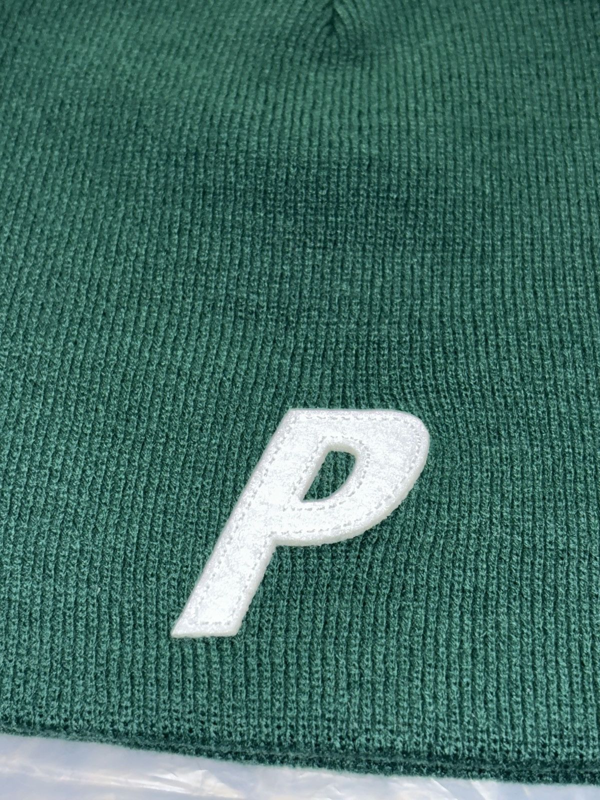 Palace Palace P Nein Cuff Beanie Green Size ONE SIZE - 2 Thumbnail