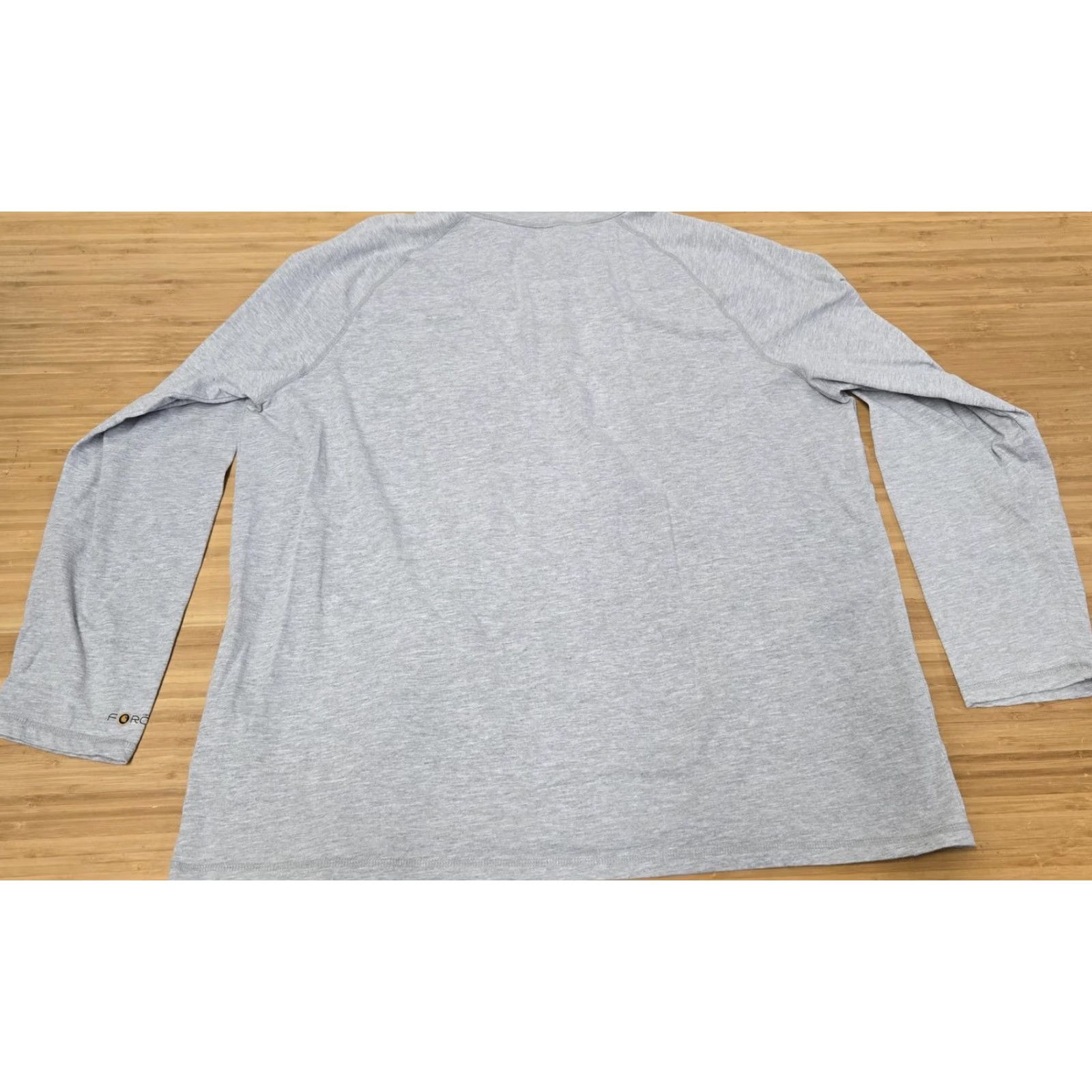 Carhartt Carhartt Pullover Mens 2XL Gray Quarter Zip Long Sleeve Relaxed Fit Workwear Size US XXL / EU 58 / 5 - 5 Thumbnail