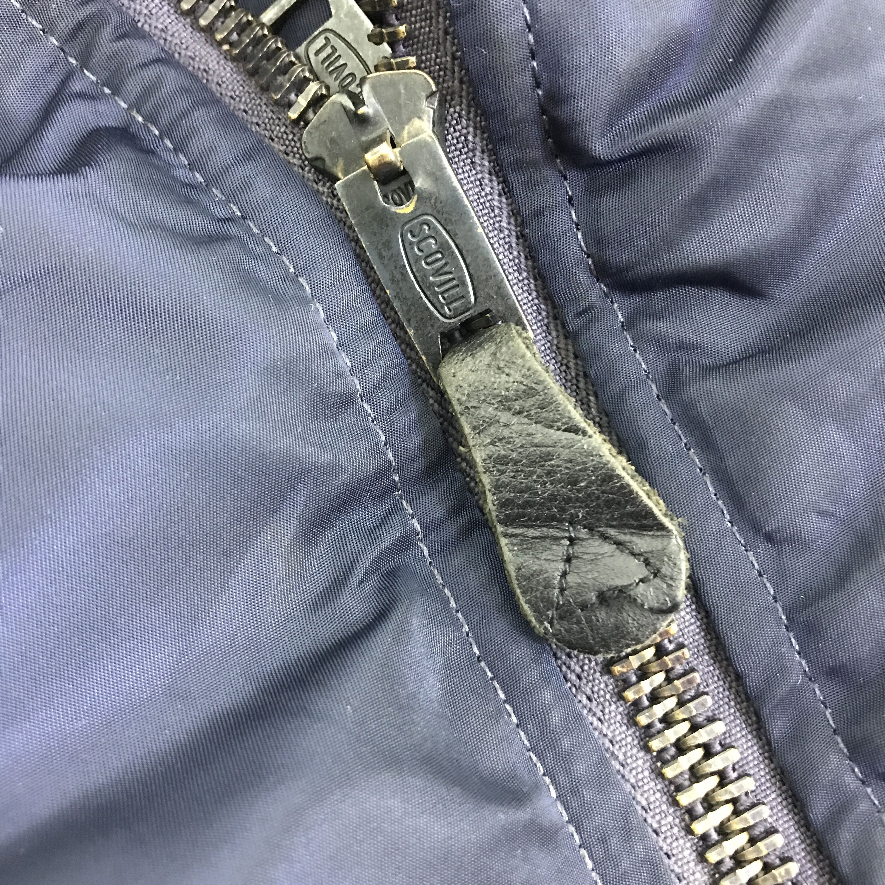 Alpha Industries VTG 1968 ALPHA INDUSTRIES BOMBERS NAVY JACKET K78B7 Size US L / EU 52-54 / 3 - 9 Thumbnail