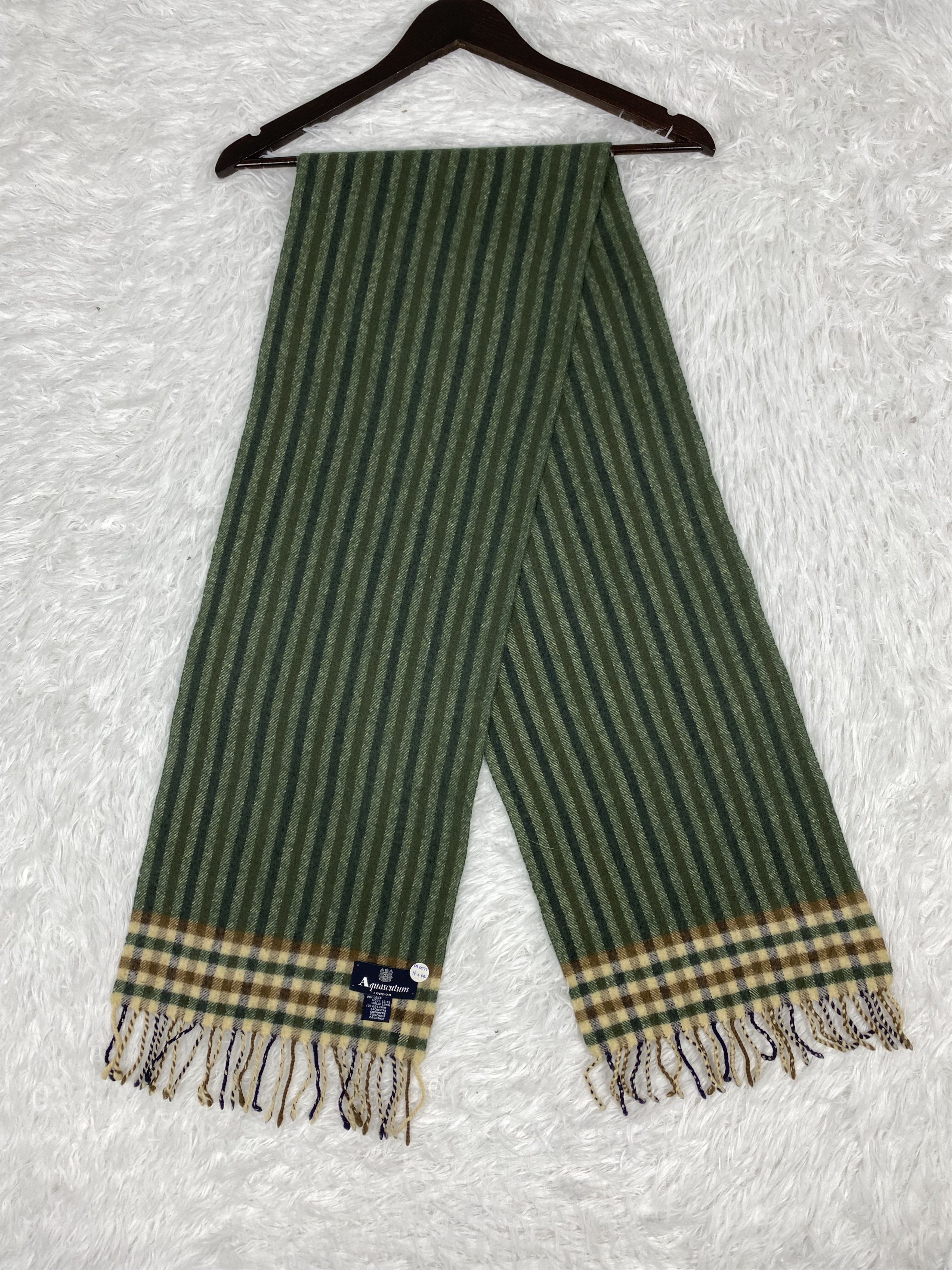 Vintage Aquascutum Scarf / Muffler Neckwear PM0077
