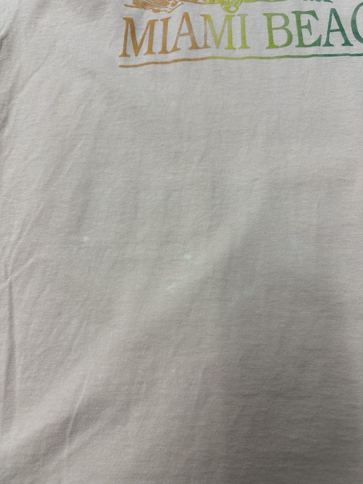 Vintage Vintage Miami Beach Spellout T-shirt Size XL Size XL / US 12-14 / IT 48-50 - 4 Thumbnail