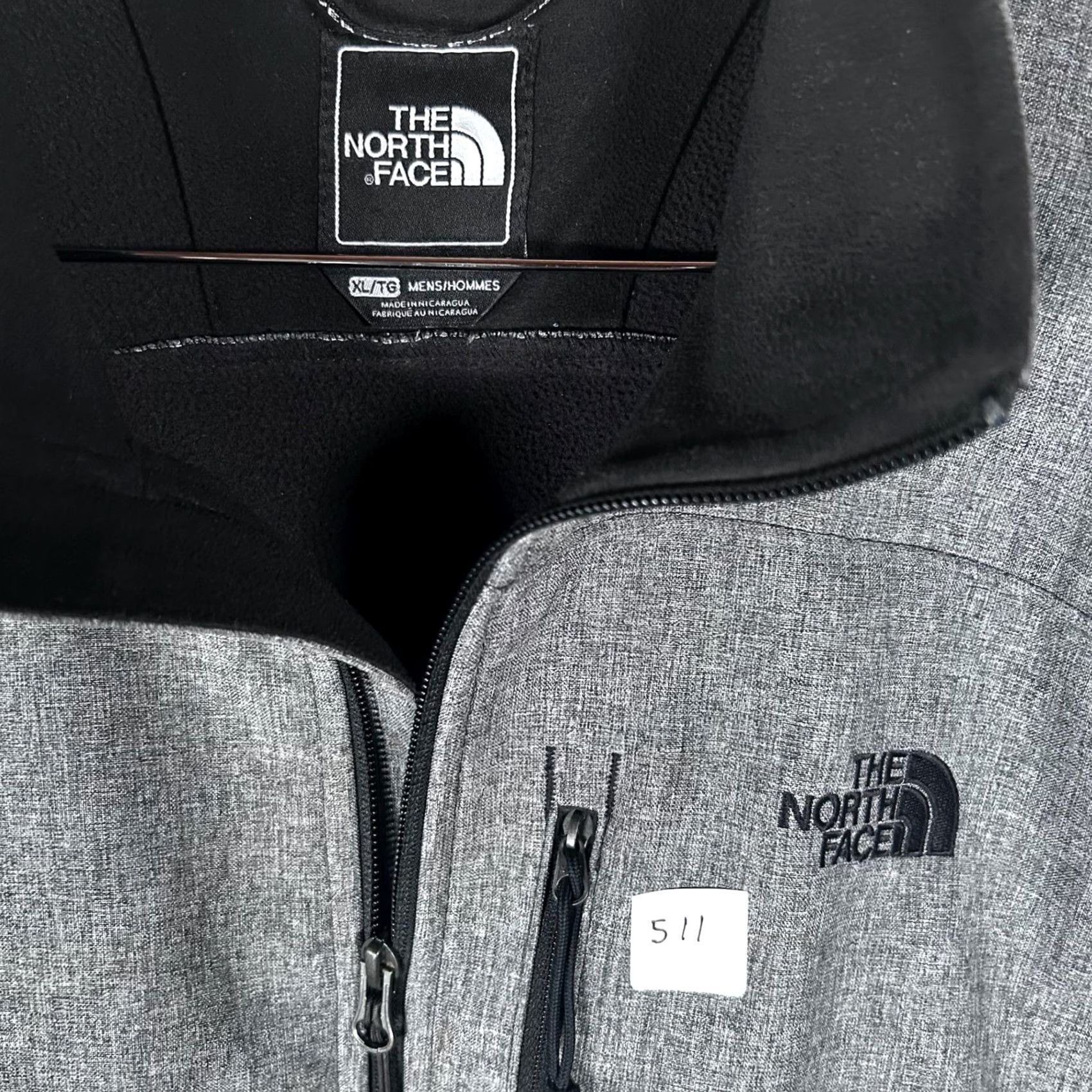 The North Face The North Face Apex Bionic Jacket Mens XL Gray Full Zip Windbreaker Softshell Size US XL / EU 56 / 4 - 2 Thumbnail
