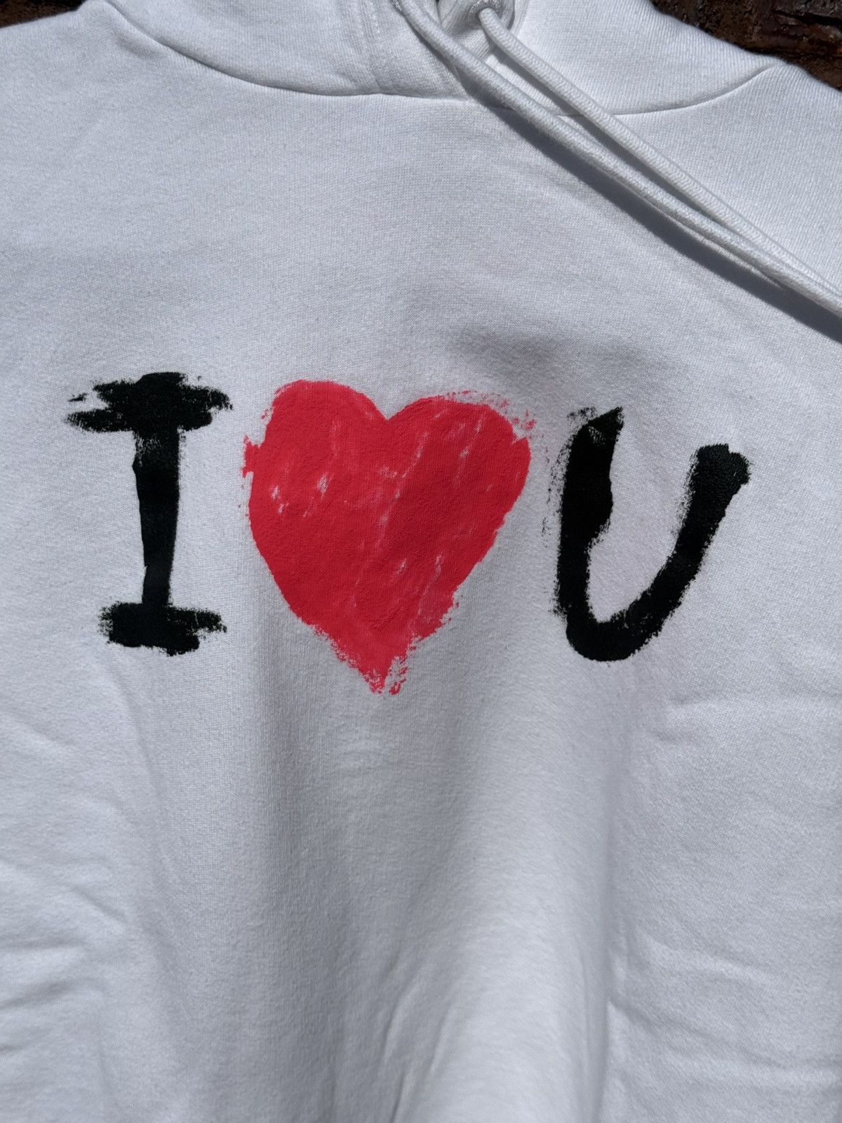 Balenciaga Balenciaga Distressed Valentine’s Day I Heart You Hoodie Size US XL / EU 56 / 4 - 3 Thumbnail
