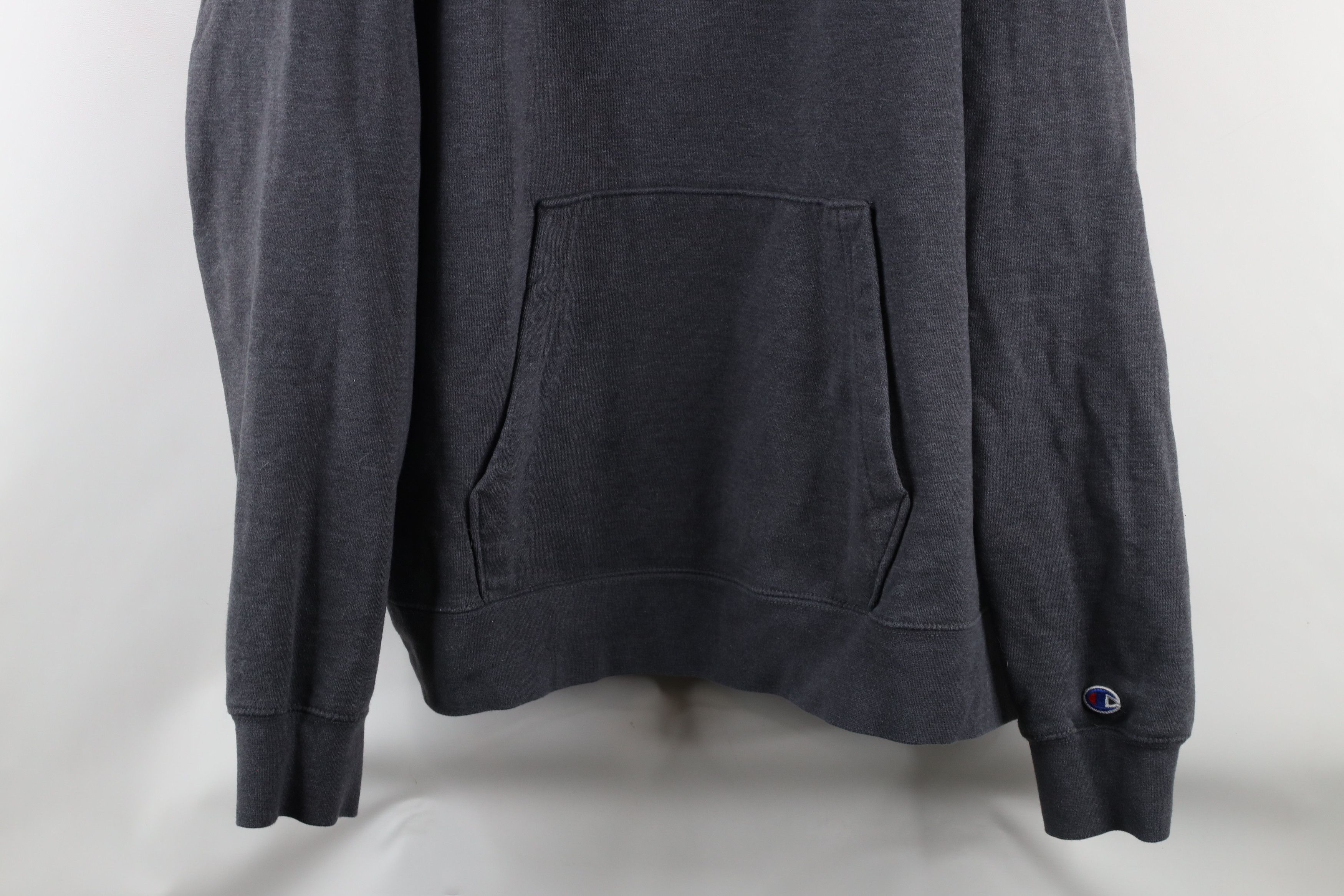 Champion × Vintage Vintage Champion Spell Out Hoodie Sweatshirt Heather Gray Size US XL / EU 56 / 4 - 3 Thumbnail