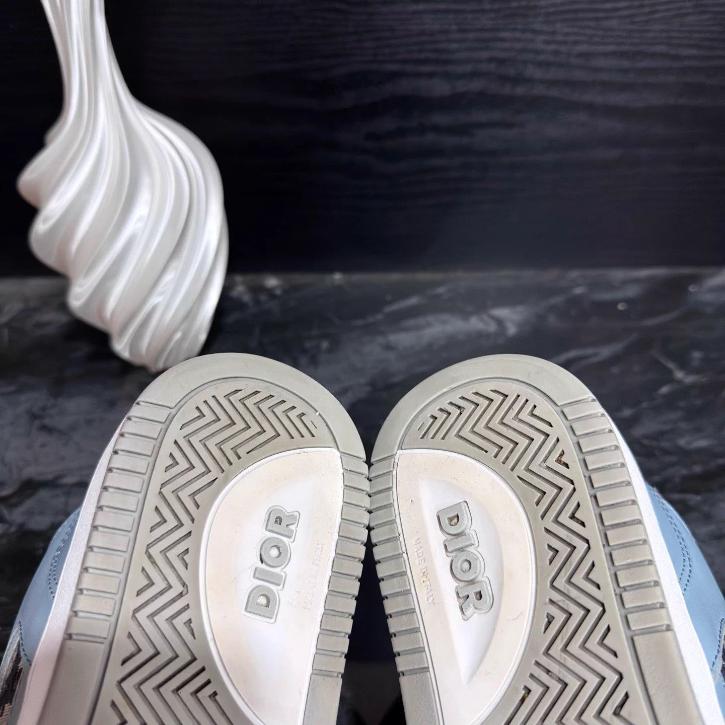 Dior Dior B27 All Over Print White/Blue 41.5 95 New Size US 8.5 / EU 41-42 - 6 Thumbnail