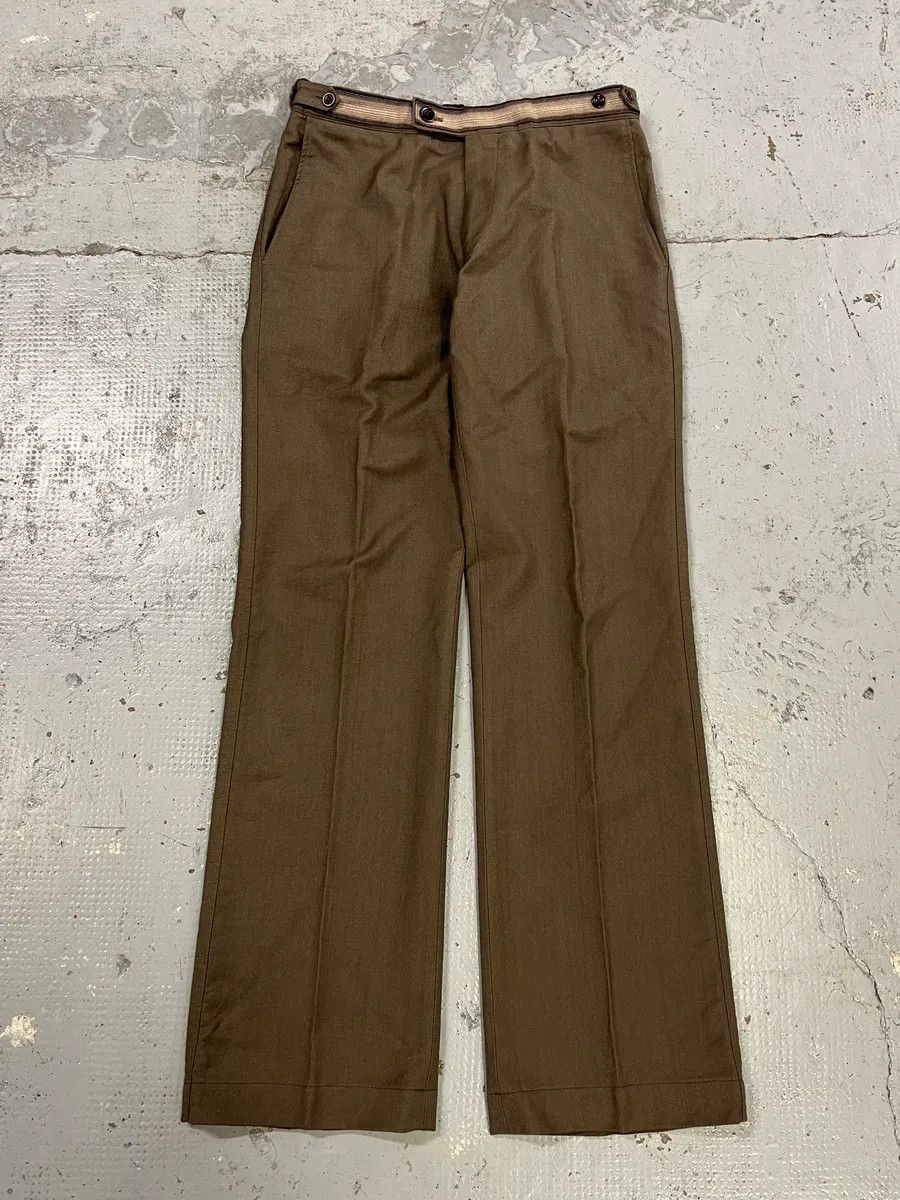 Dries Van Noten Dries Van Noten Brown Straight Pants Size US 30 / EU 46 - 5 Thumbnail