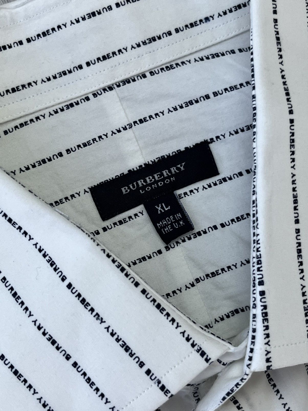 Burberry Vintage Burberry Monogram Shirt Button Ups Nova Check Rare Size US XL / EU 56 / 4 - 6 Thumbnail