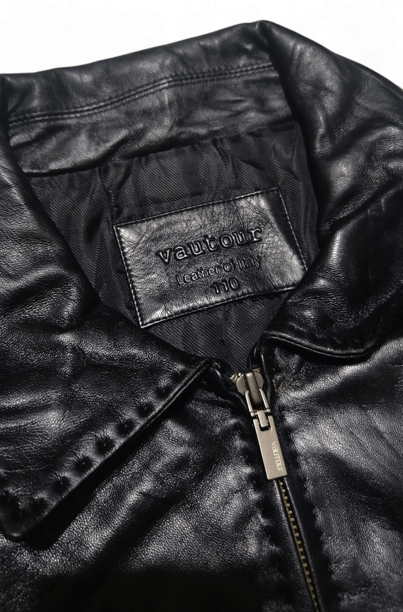 Vintage Vintage VAUTOUR Leather of Italy Sheepskin Leather Jacket Size US L / EU 52-54 / 3 - 8 Thumbnail
