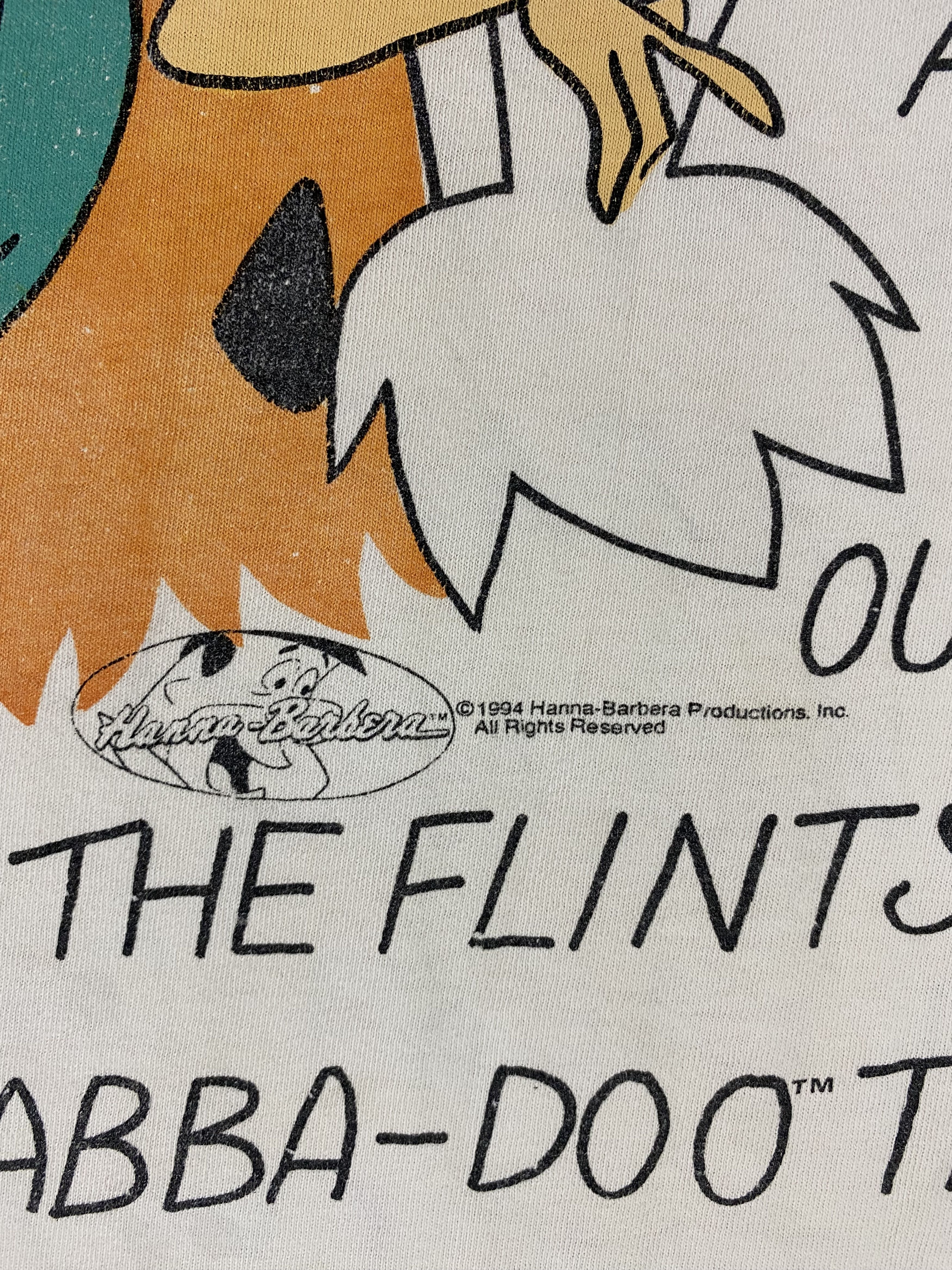 Cartoon Network × Vintage 90s The flintstones allover print shirt Size US XL / EU 56 / 4 - 8 Thumbnail