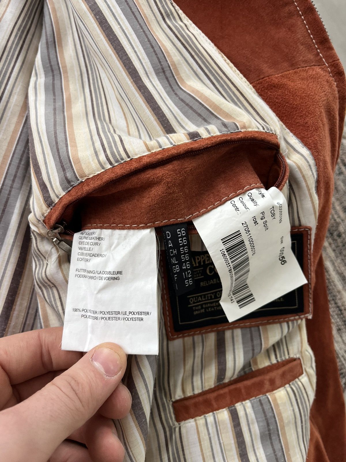 Genuine Leather Vintage Avantgarde Brown Orange Leather Coach Jacket Y2K Size US XL / EU 56 / 4 - 19 Thumbnail