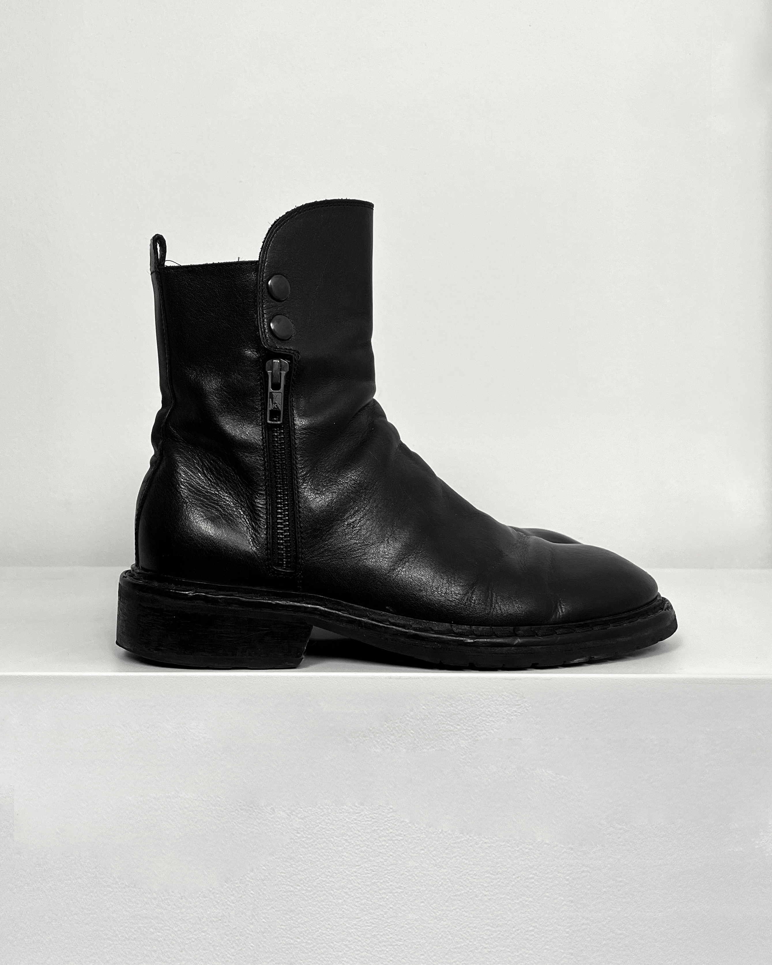 Ann Demeulemeester Ann Demeulemeester Biker Boots Size US 5.5 / EU 38 - 3 Thumbnail
