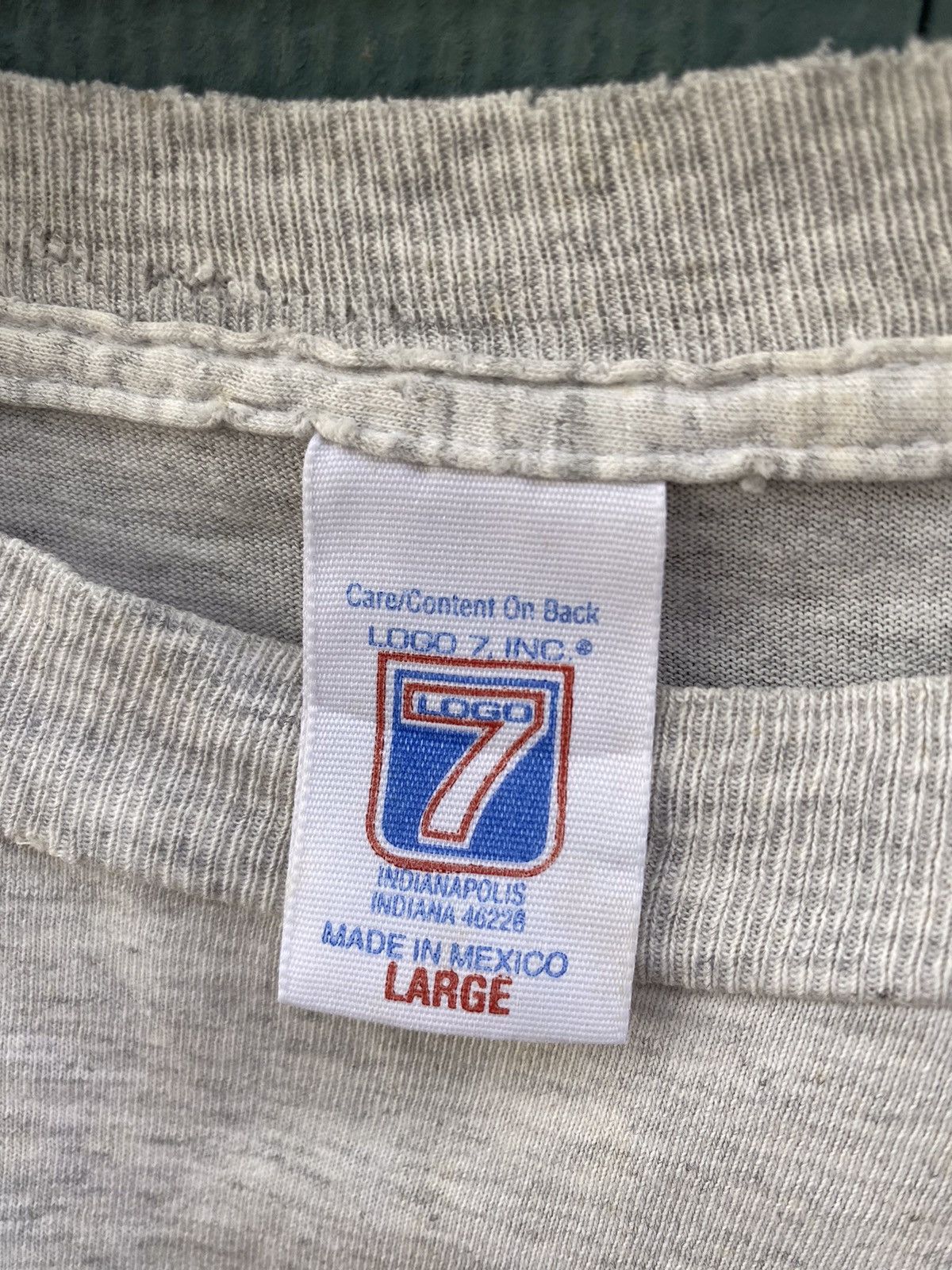 Logo 7 Vintage 90s chicago bulls five time nba champions tee Size US L / EU 52-54 / 3 - 10 Thumbnail