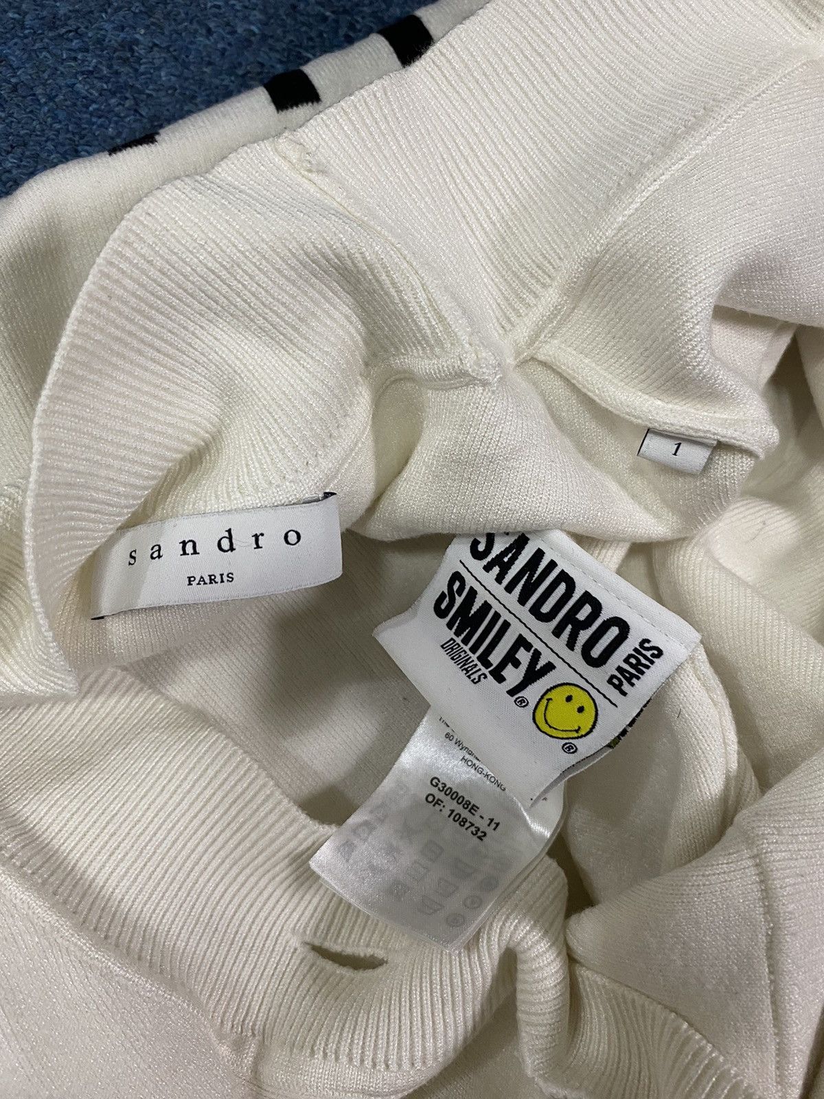 Sandro Sandro x Smiley Cardigan Size S / US 4 / IT 40 - 5 Thumbnail