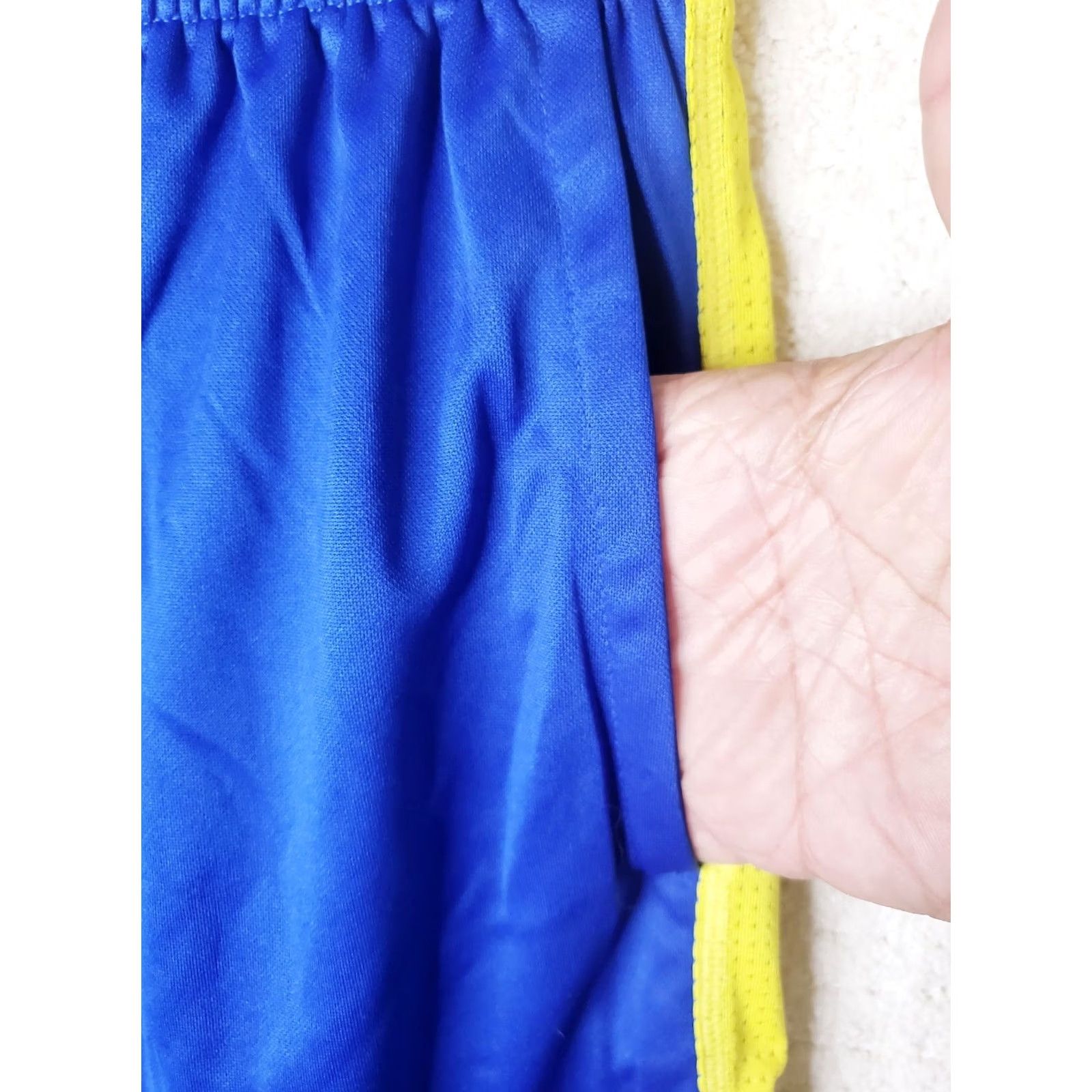 Polo Ralph Lauren Polo Ralph Lauren Shorts Men's M Blue Yellow Performance Athletic Gym Unlined Athletic Size US M / EU 48-50 / 2 - 5 Thumbnail