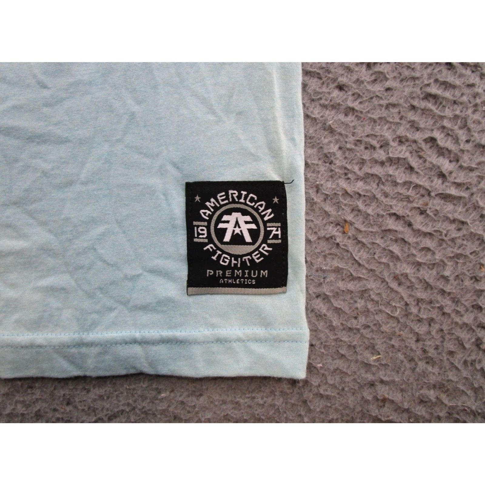 Vintage American Fighter T-Shirt North Carolina Men’s Size S Blue Double-Sided Shirt Mens Size US S / EU 44-46 / 1 - 2 Thumbnail