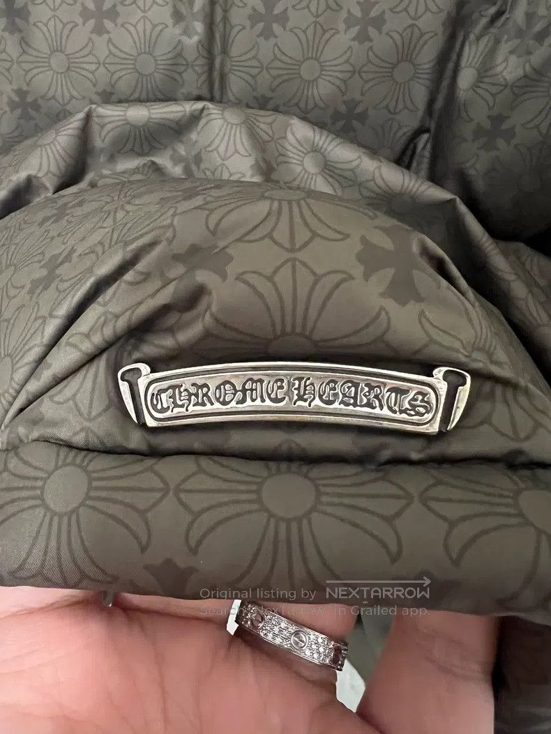 Chrome Hearts CHROME HEARTS Size XL Dark green army green dark striped do Size US XL / EU 56 / 4 - 7 Thumbnail