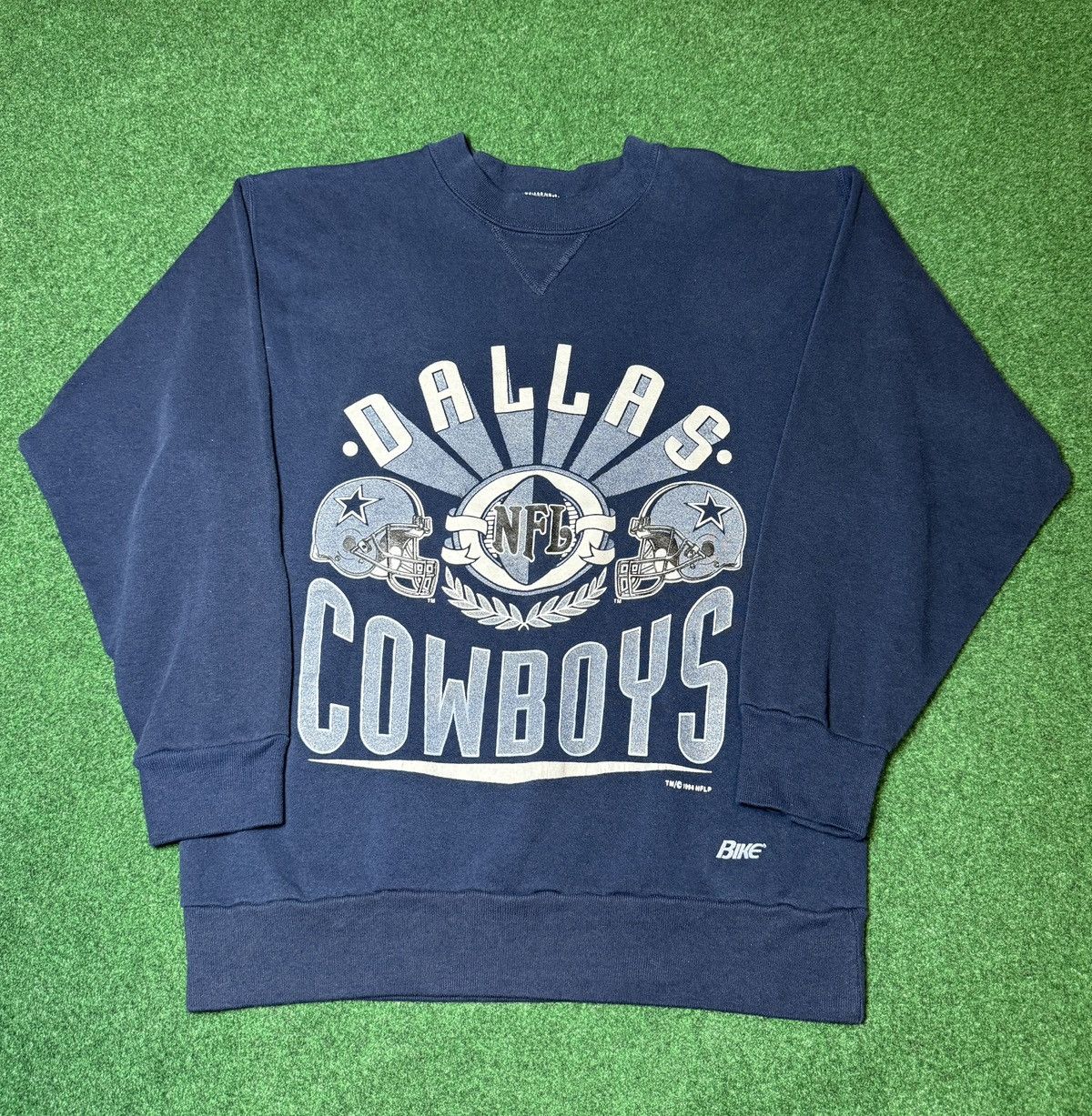 NFL × Vintage Vintage 90s Dallas Cowboys 1994 Retro Medium Sweatshirt Size US M / EU 48-50 / 2 - 1 Thumbnail