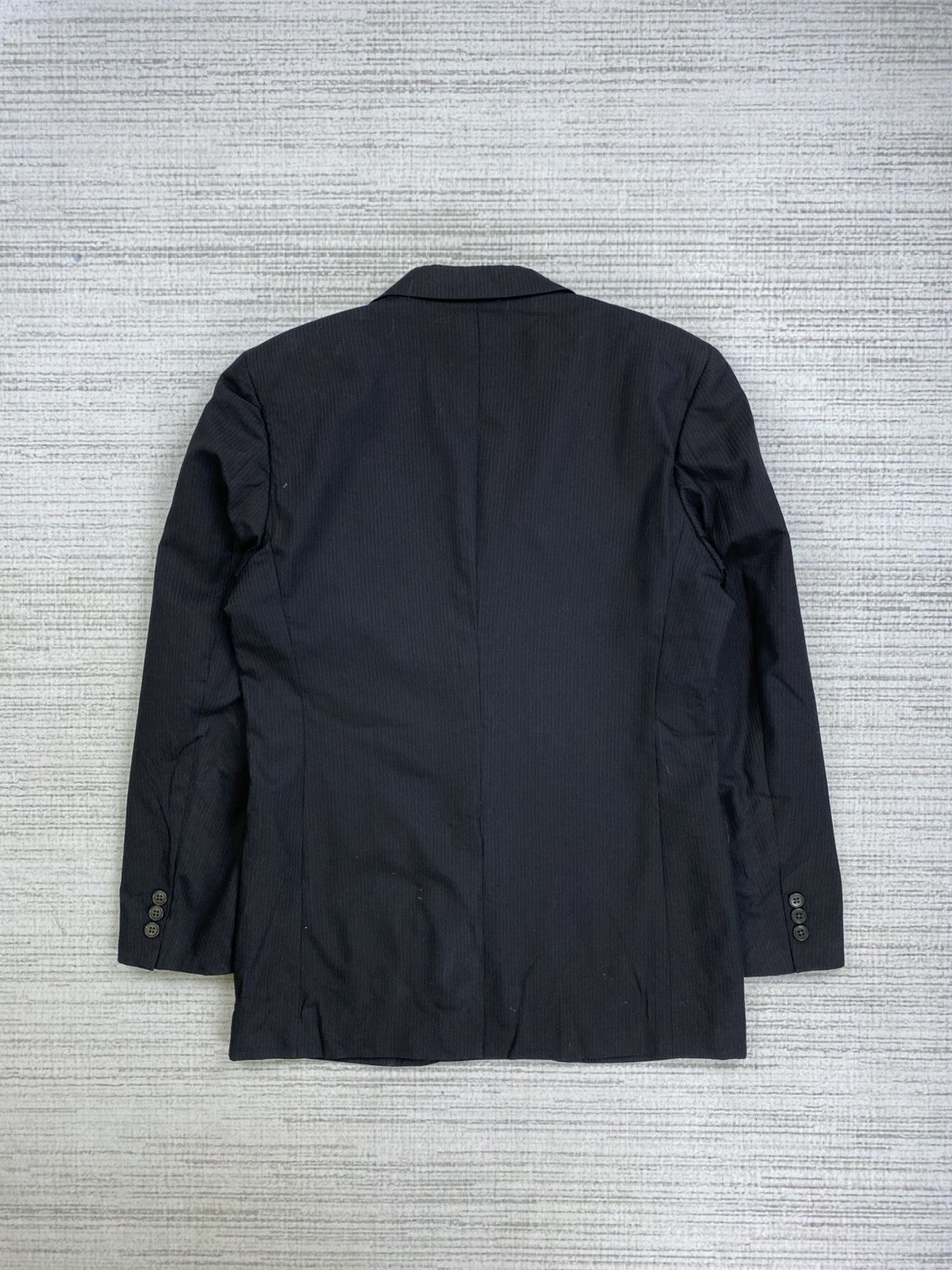 Issey Miyake × Tete Homme × Vintage Vintage Tete Homme By Kazutaka Katoh Harringbone Blazer Size US M / EU 48-50 / 2 - 2 Thumbnail