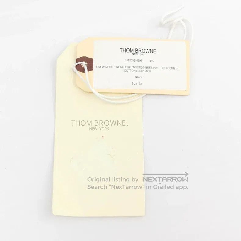 Thom Browne Thom Browne Cotton bird bee pattern sweatshirt Size XS / US 0-2 / IT 36-38 - 4 Thumbnail