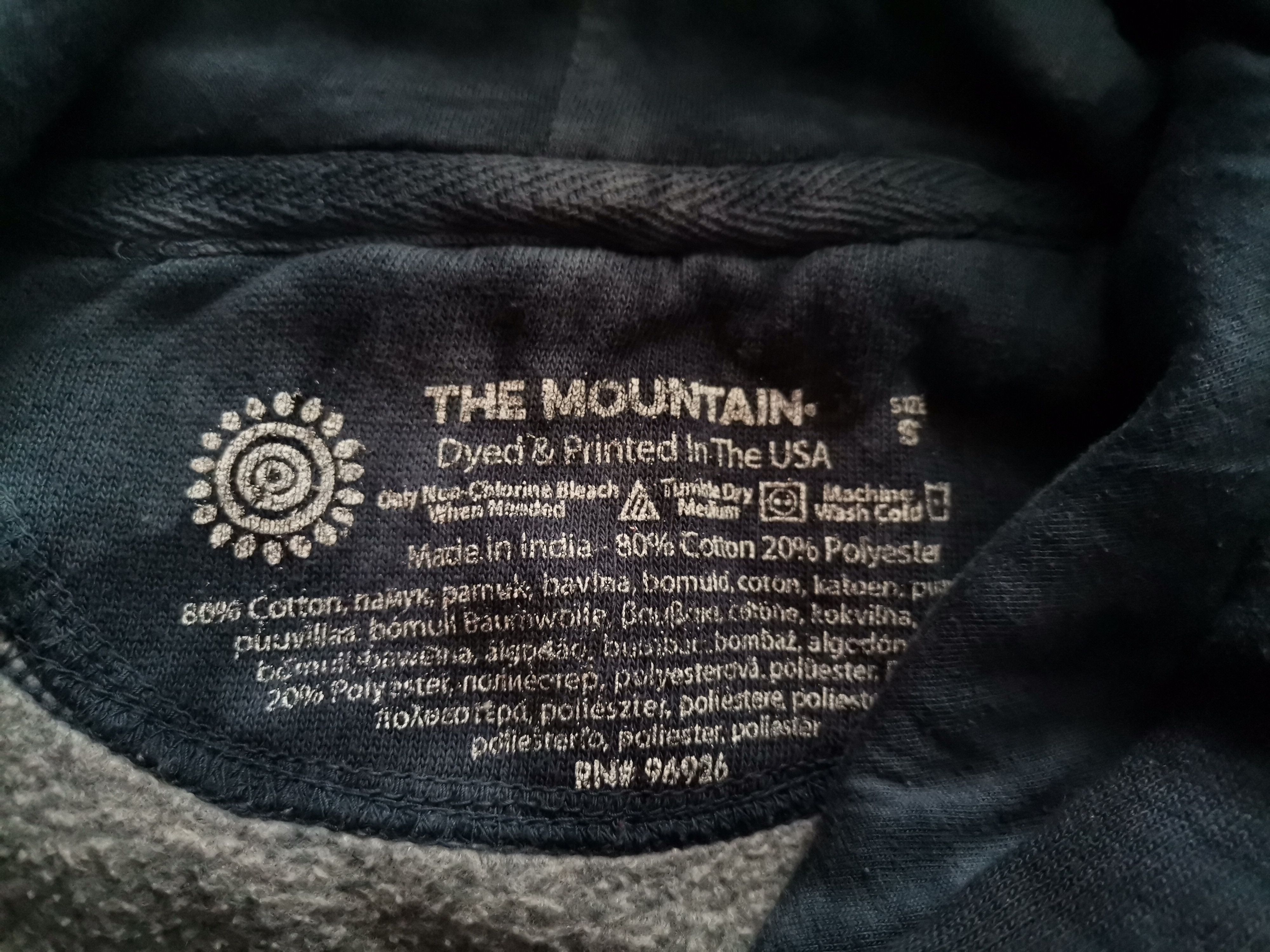 The Mountain The Mountain Wolves Tie Dye Oversized Hoodie Size US M / EU 48-50 / 2 - 3 Thumbnail