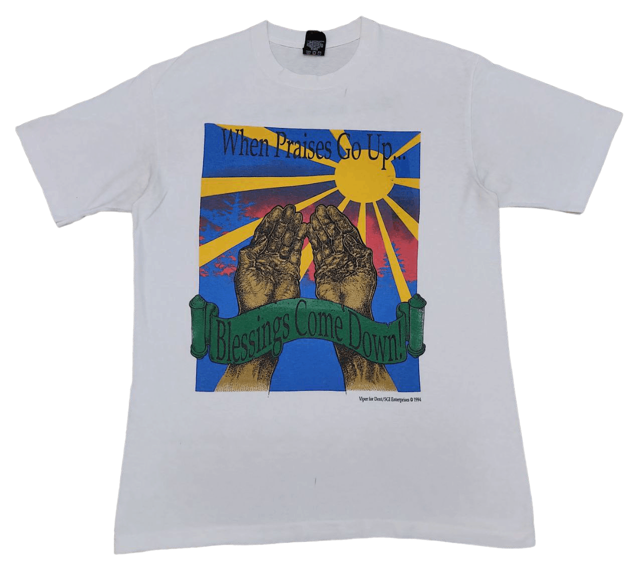 Vintage ❎ ©️1994 Vintage Religion T Size US L / EU 52-54 / 3 - 2 Thumbnail