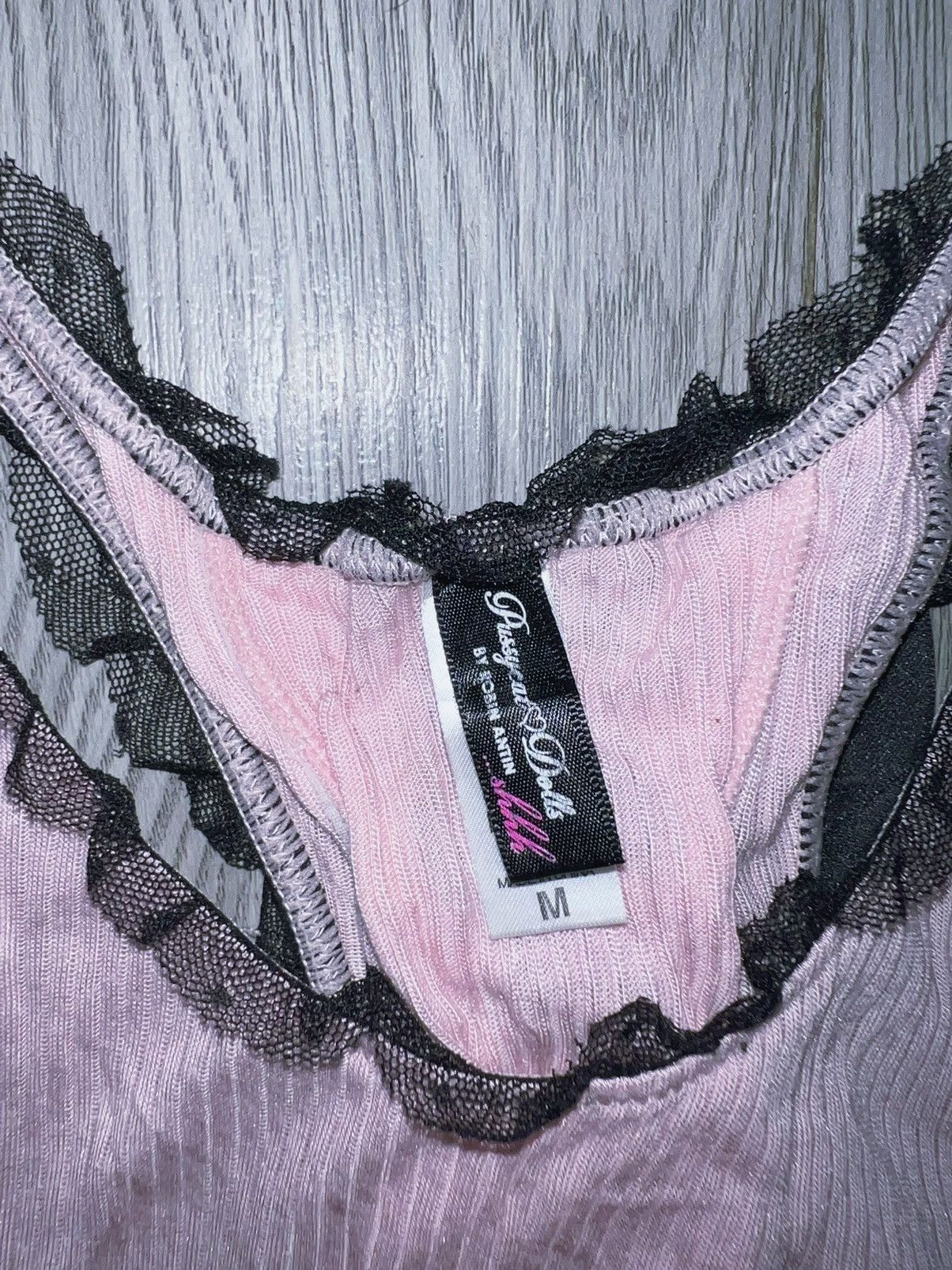 Japanese Brand Pussycat Dolls Shhh…lolita lace up tank top 🎀🖤 Size M / US 6-8 / IT 42-44 - 15 Thumbnail