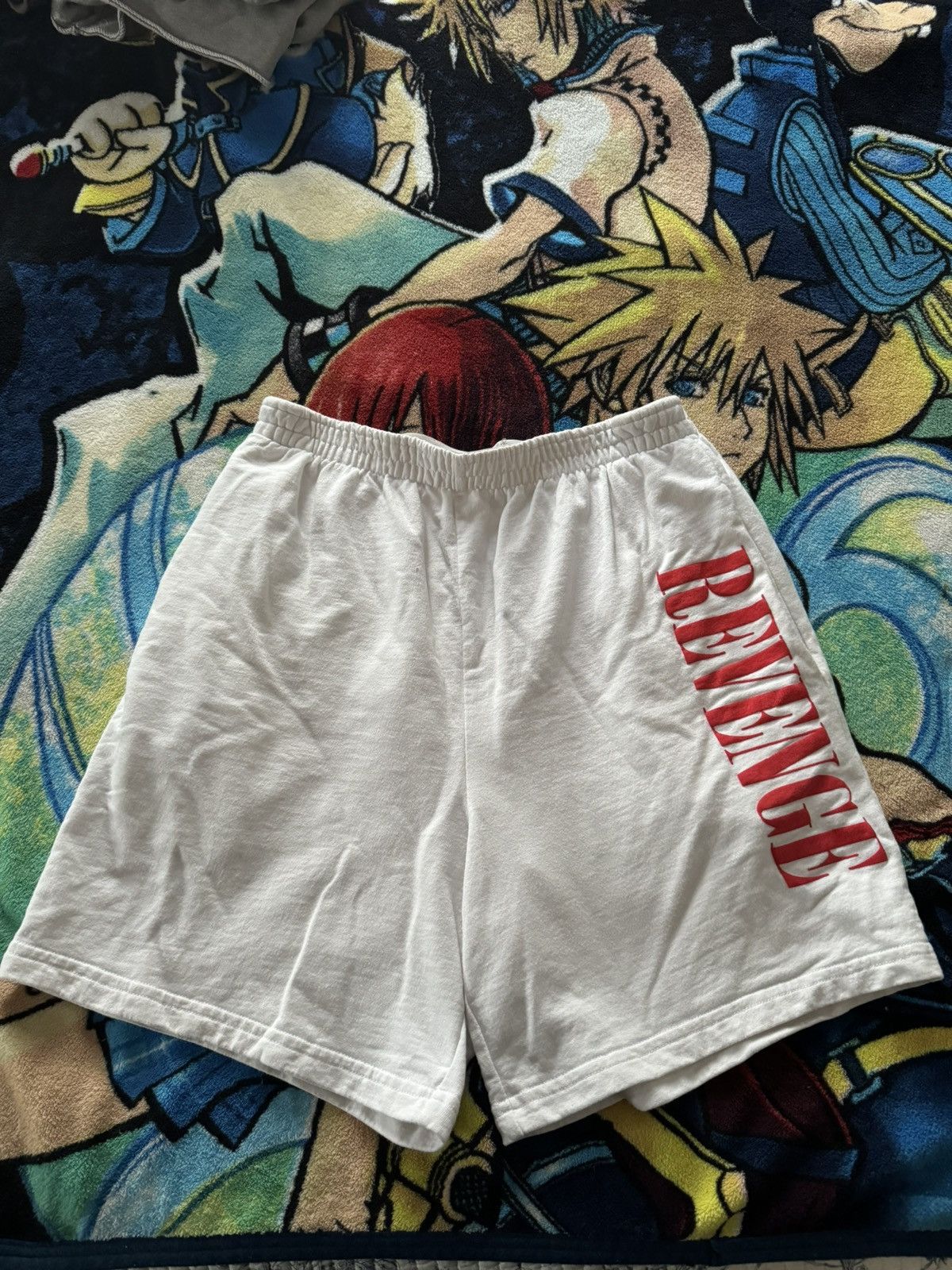 Revenge x purchases Trippie Redd Bart Short Gray Size Medium