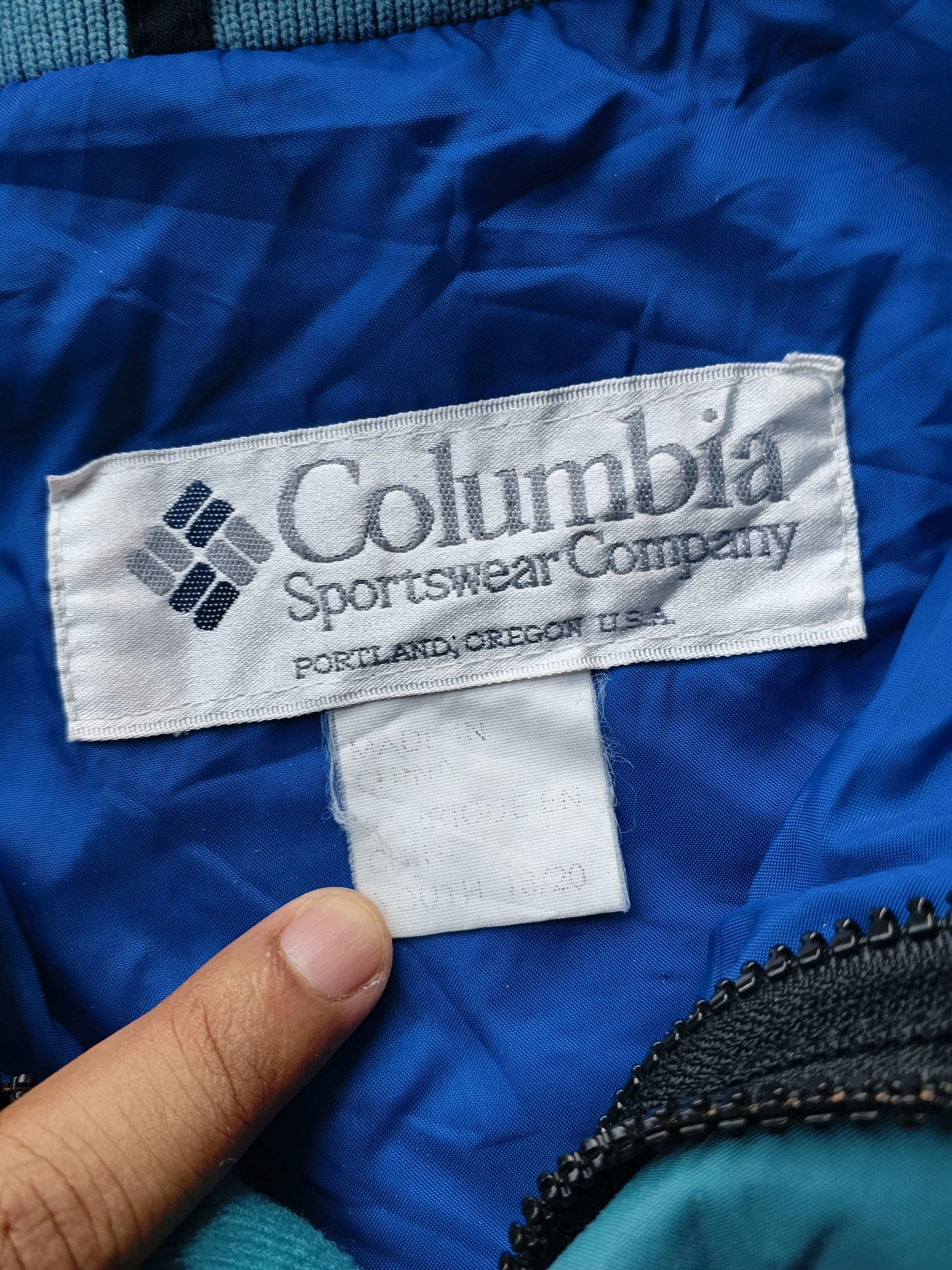 Columbia Vintage 90s COLUMBIA colour block jacket Size US M / EU 48-50 / 2 - 6 Thumbnail