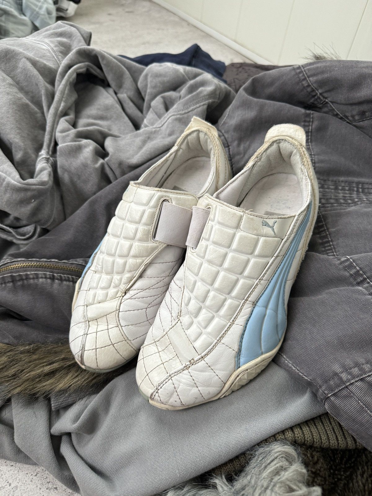 Puma Archive Puma Moto Slip On Mostro Y2K Racing Moto Shoes Size US 6 / EU 39 - 2 Thumbnail