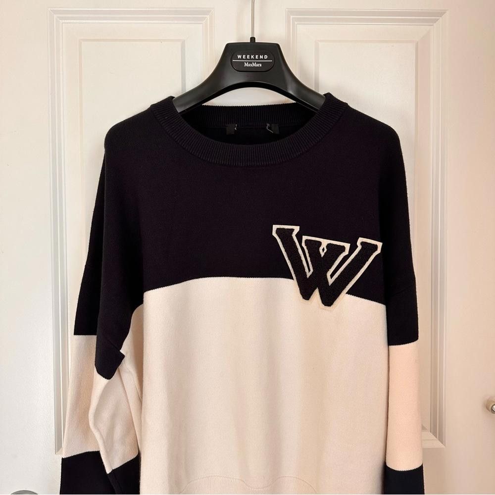 Designer Weekend Max Mara Label-cut Logo Knitted Yarn Sweater Sz:M Size M / US 6-8 / IT 42-44 - 8 Thumbnail