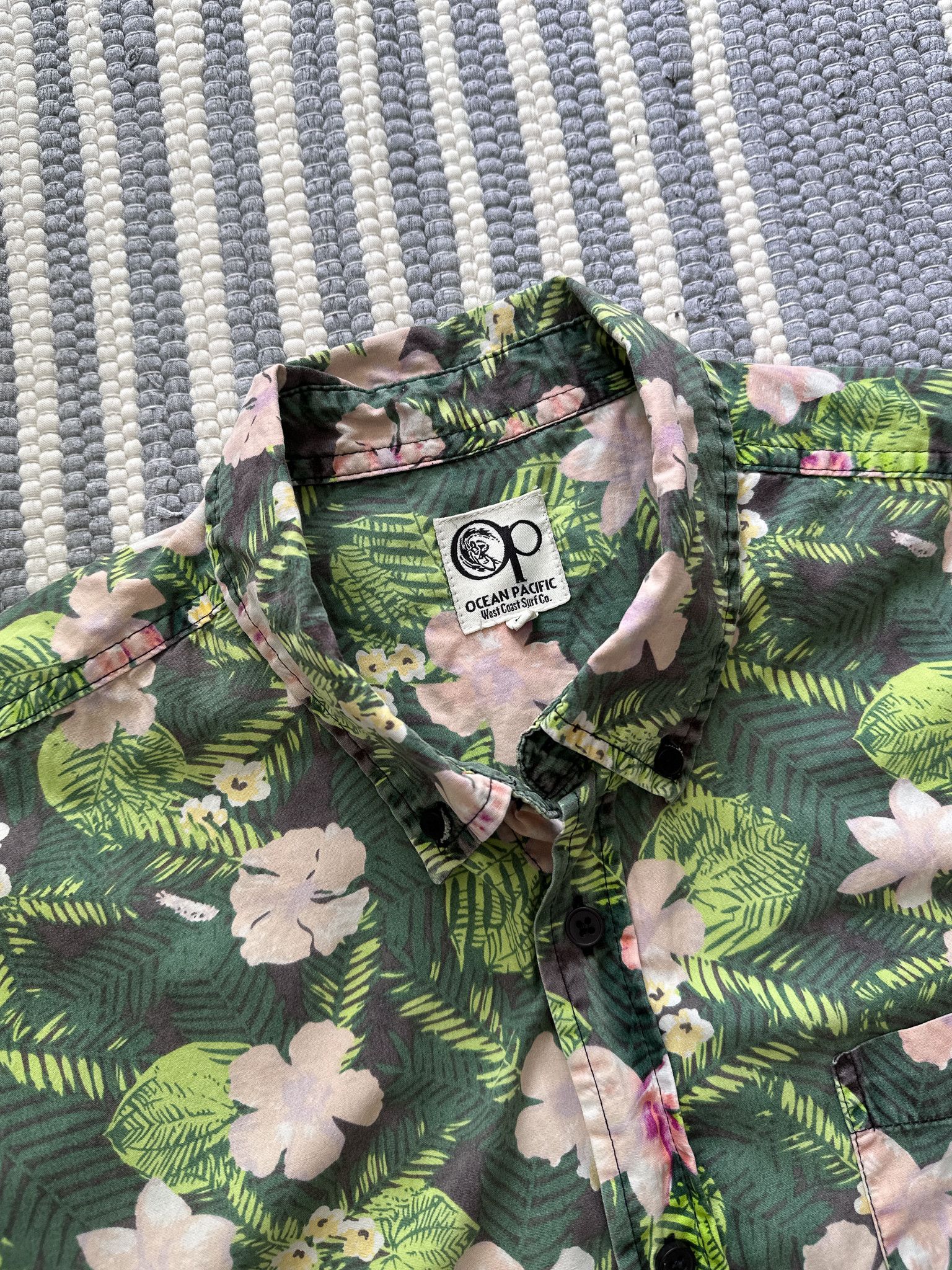 Ocean Pacific Vintage Ocean Pacific Hawaiian Shirt Size US L / EU 52-54 / 3 - 6 Thumbnail