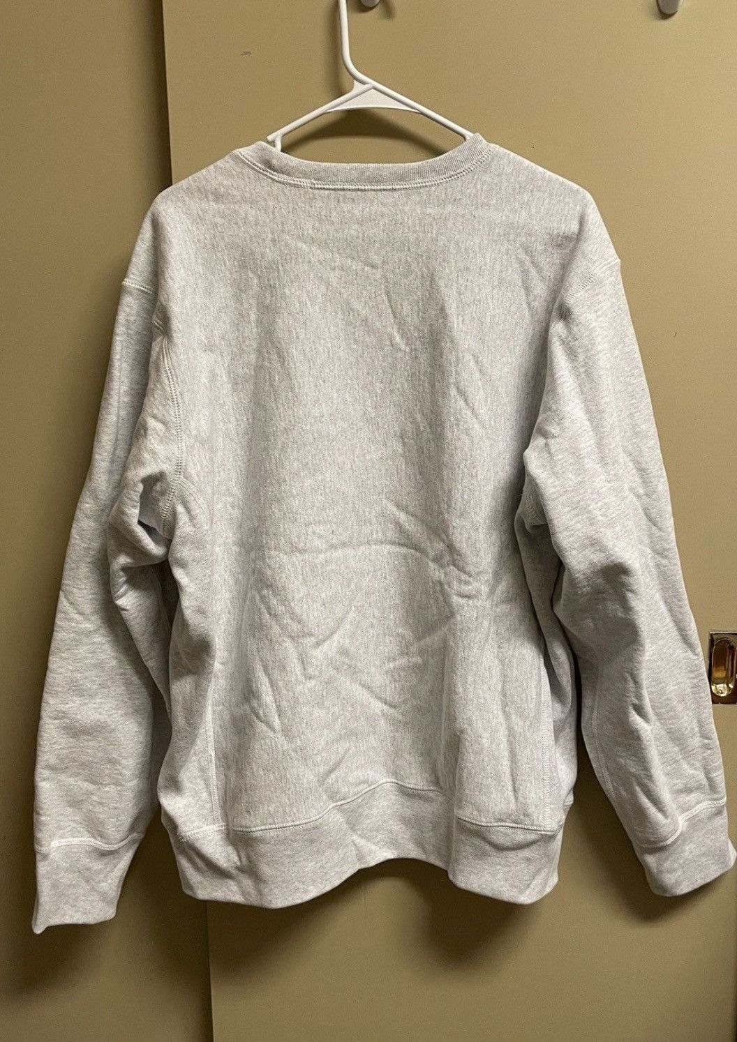 Supreme Supreme Box Logo Crewneck Ash Grey FW18 Size L | Grailed