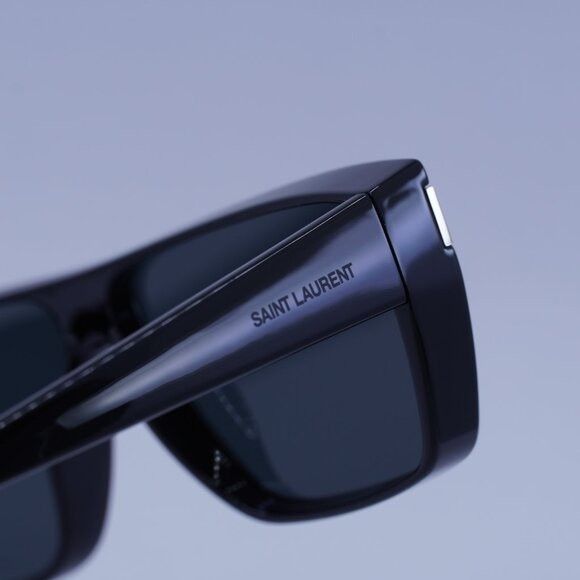 Saint Laurent Paris Saint Laurent SL 757 001 Sunglasses Black Square Frame Size ONE SIZE - 9 Thumbnail