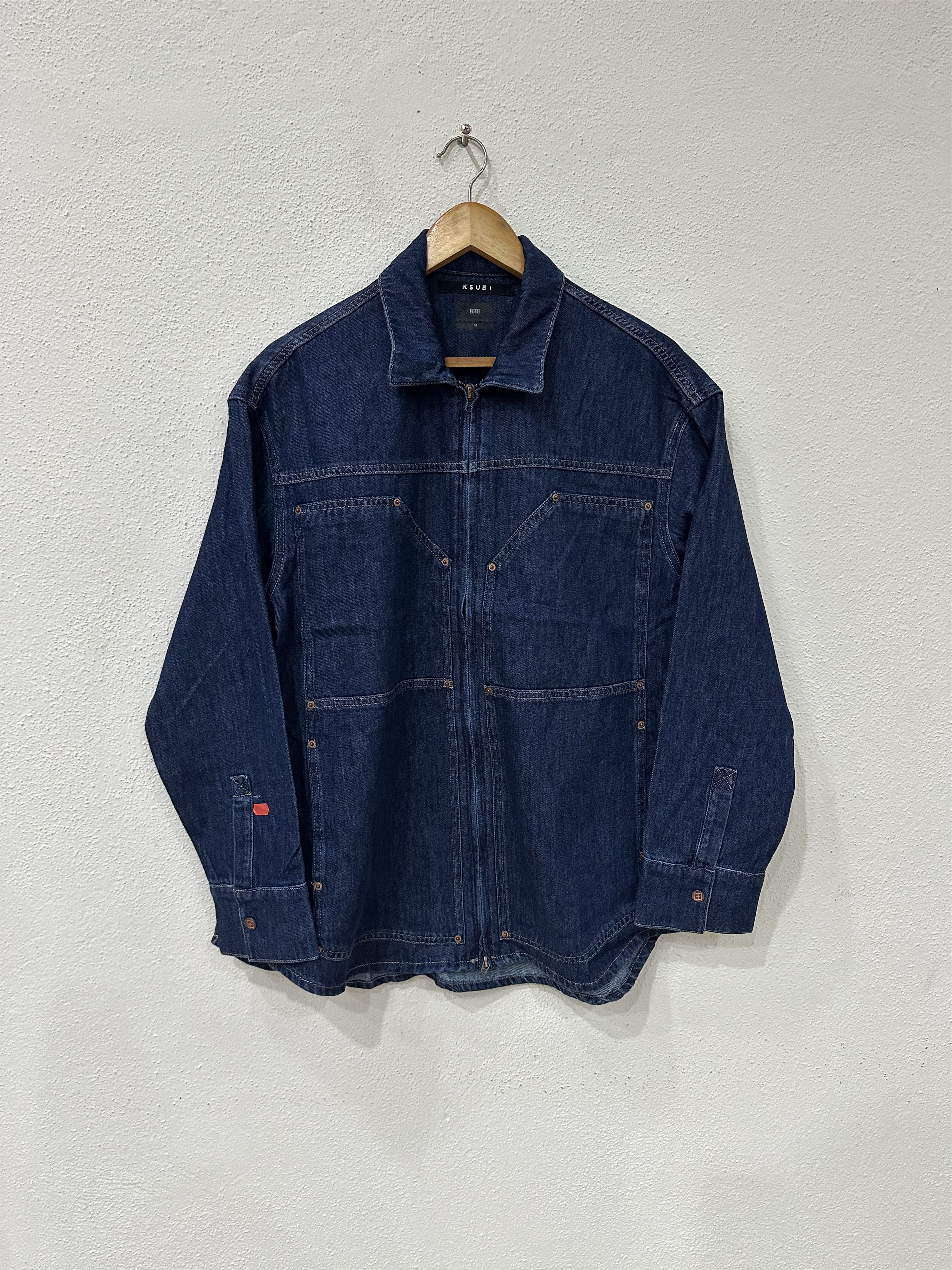 Ksubi Ksubi Striker zip-up denim shirt Size Medium Size US M / EU 48-50 / 2 - 1 Thumbnail