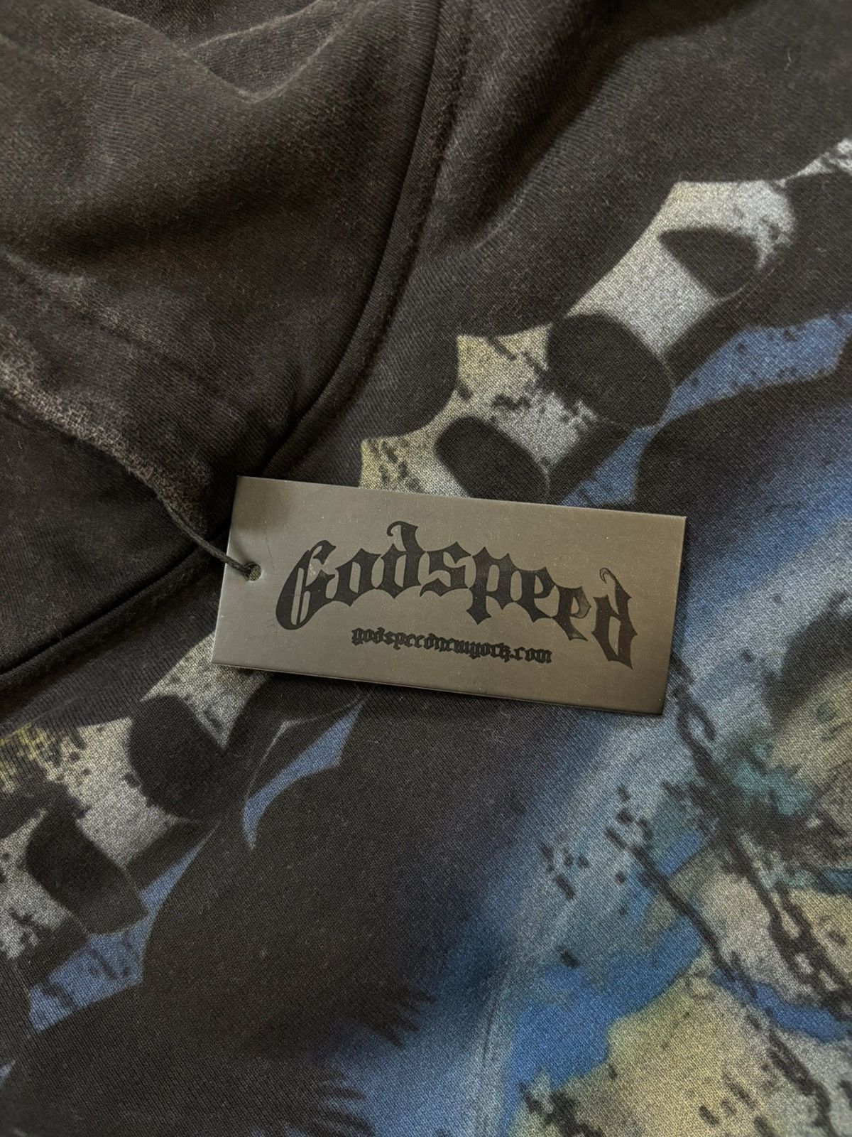 Godspeed Godspeed Artificial Love Hoodie, Washed Black Size US XL / EU 56 / 4 - 8 Thumbnail
