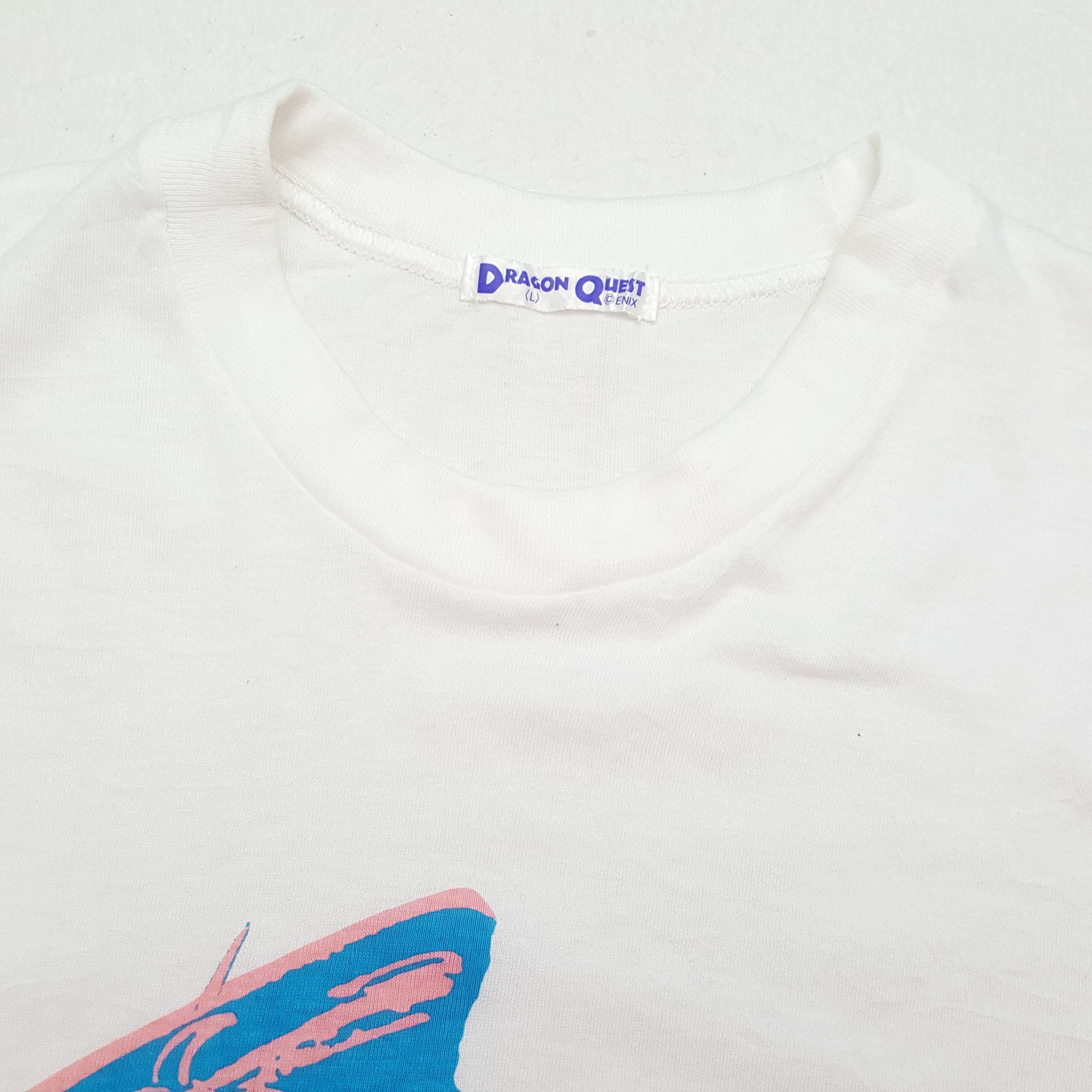 Vintage Vintage DRAGON QUEST Japanese Animated Series T-Shirt Size US S / EU 44-46 / 1 - 8 Thumbnail