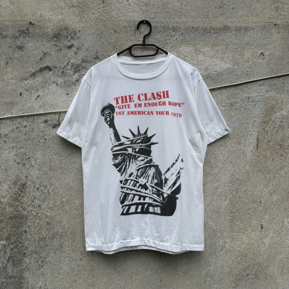 Band Tees 1979 The Clash 1st American Tour Band Tee Punk Rock 80s 90s Size US S / EU 44-46 / 1 - 1 Thumbnail